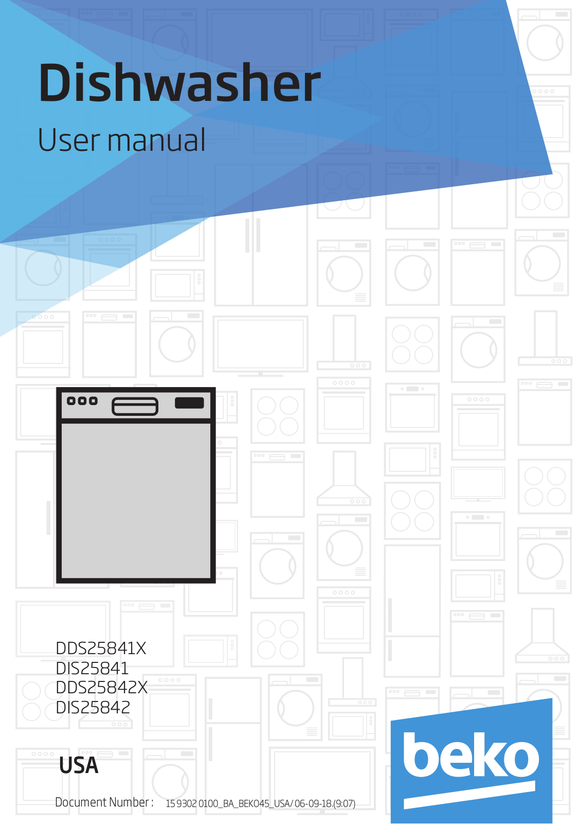 Beko DDS25842X User Manual