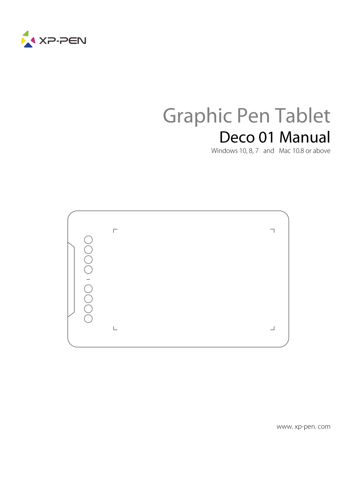 XP-Pen Deco 01 User Manual