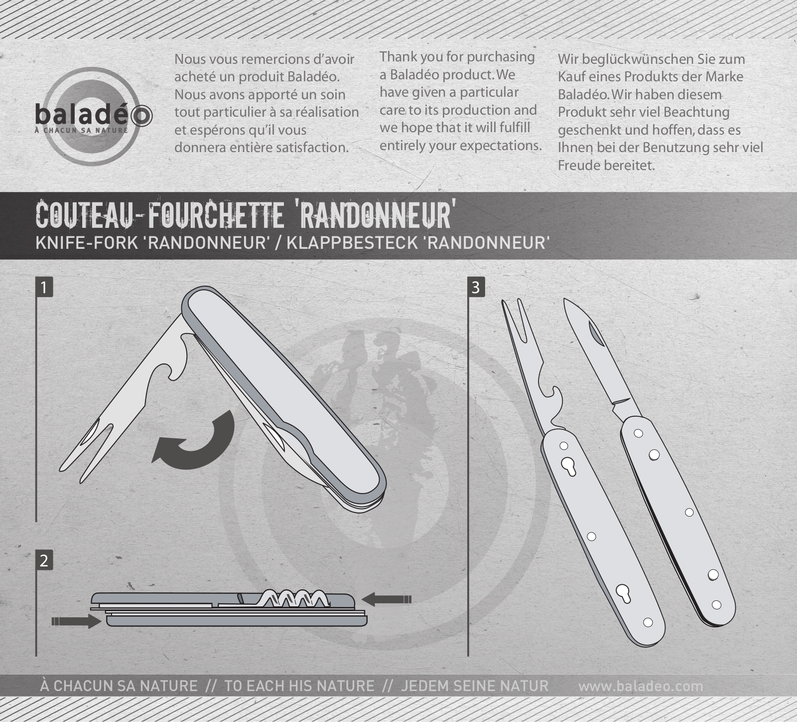 Baladeo ECO015 User Manual