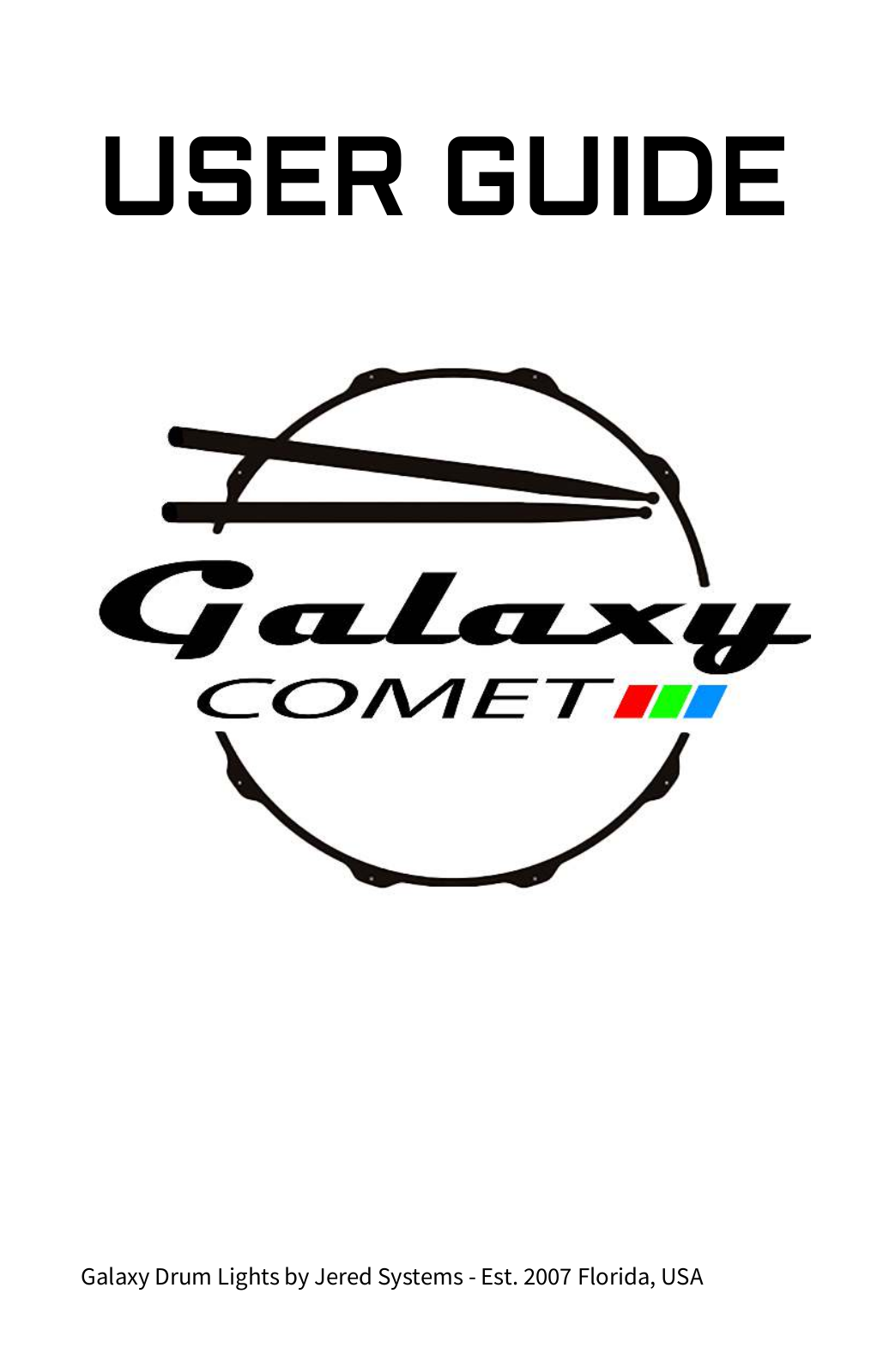 Jered Systems Galaxy Comet User Manual - ManualMachine.com