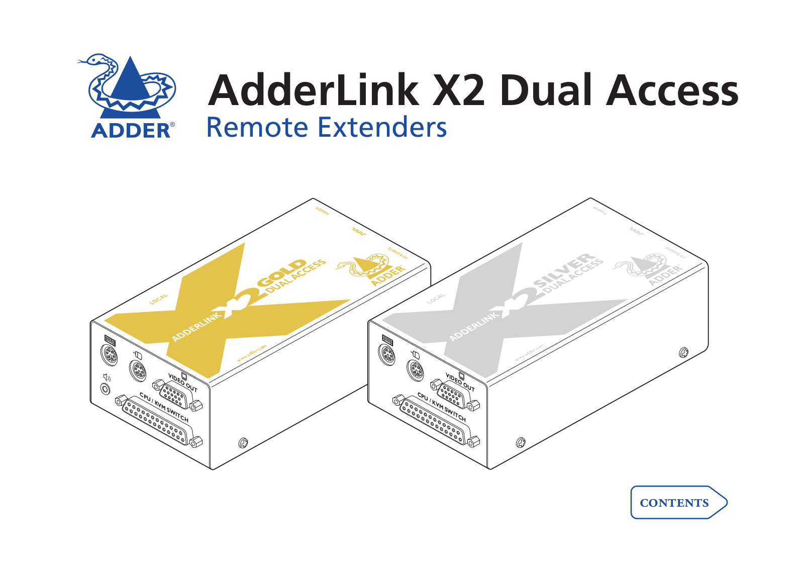 Adder Technology ADDERLINK X2 User Manual 2