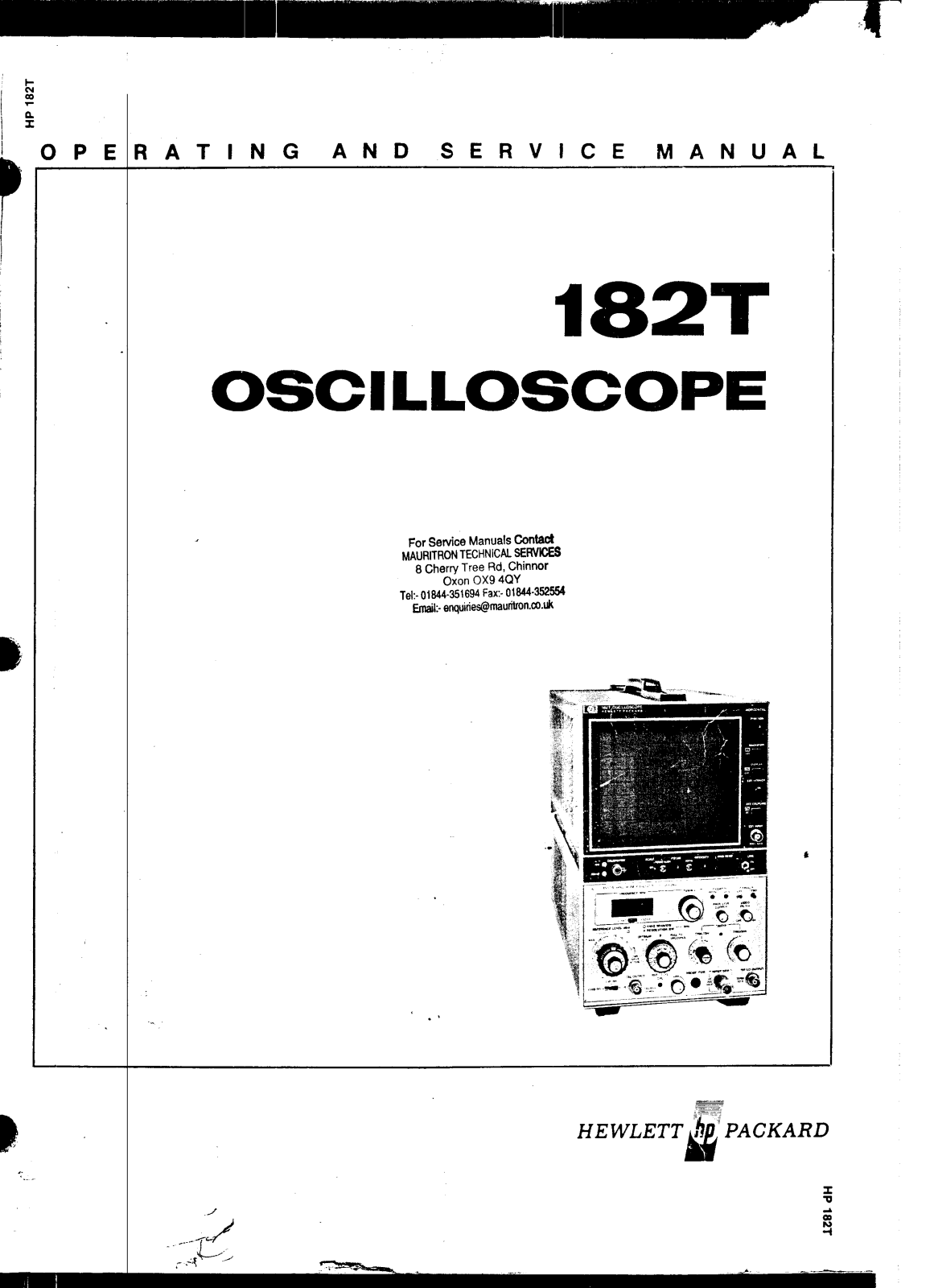 HP 182t schematic