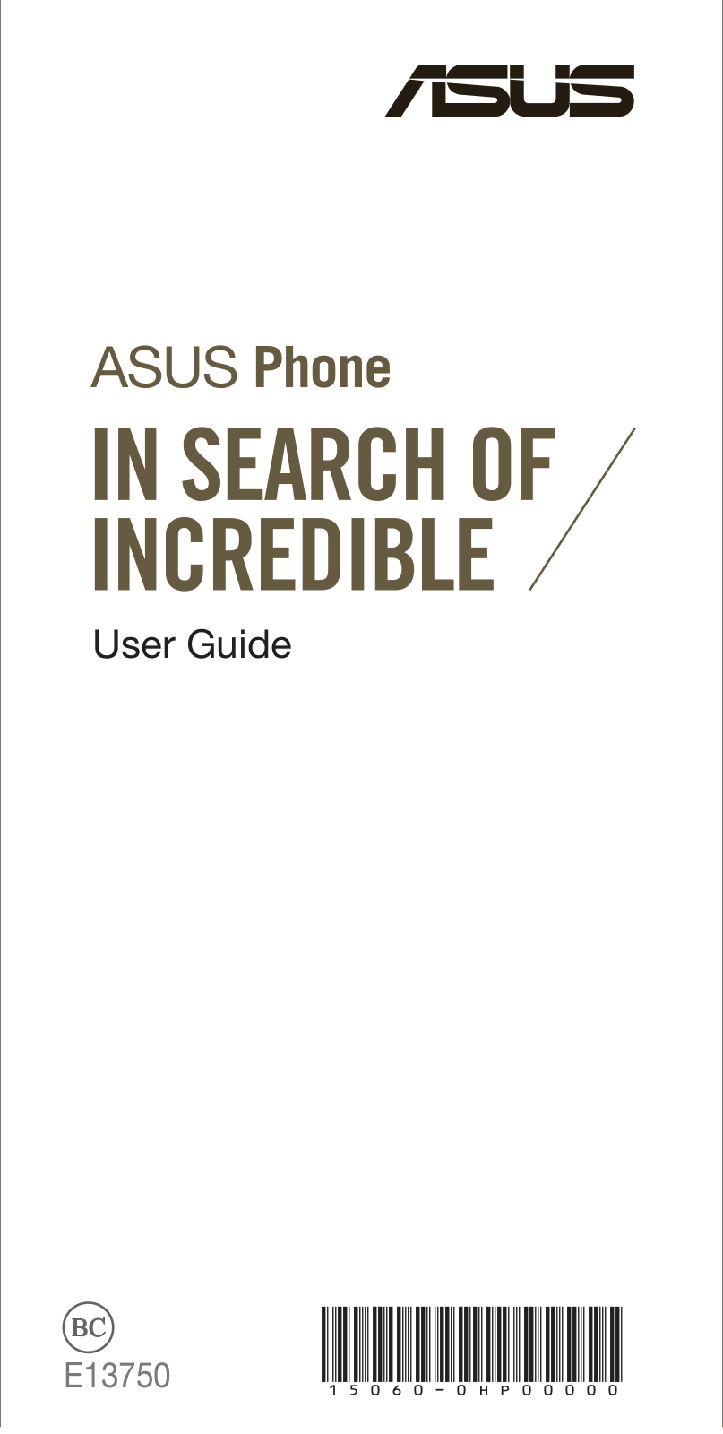 ASUS X018D User Manual