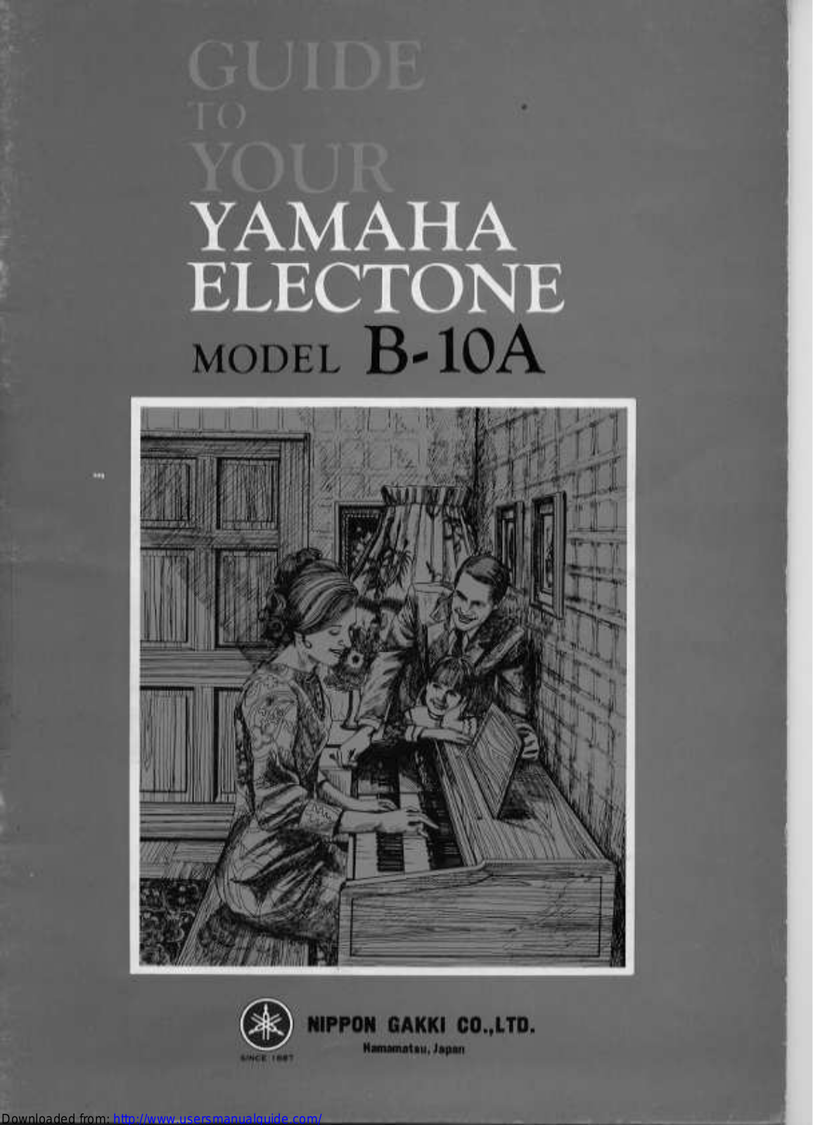 Yamaha Audio B-10A User Manual