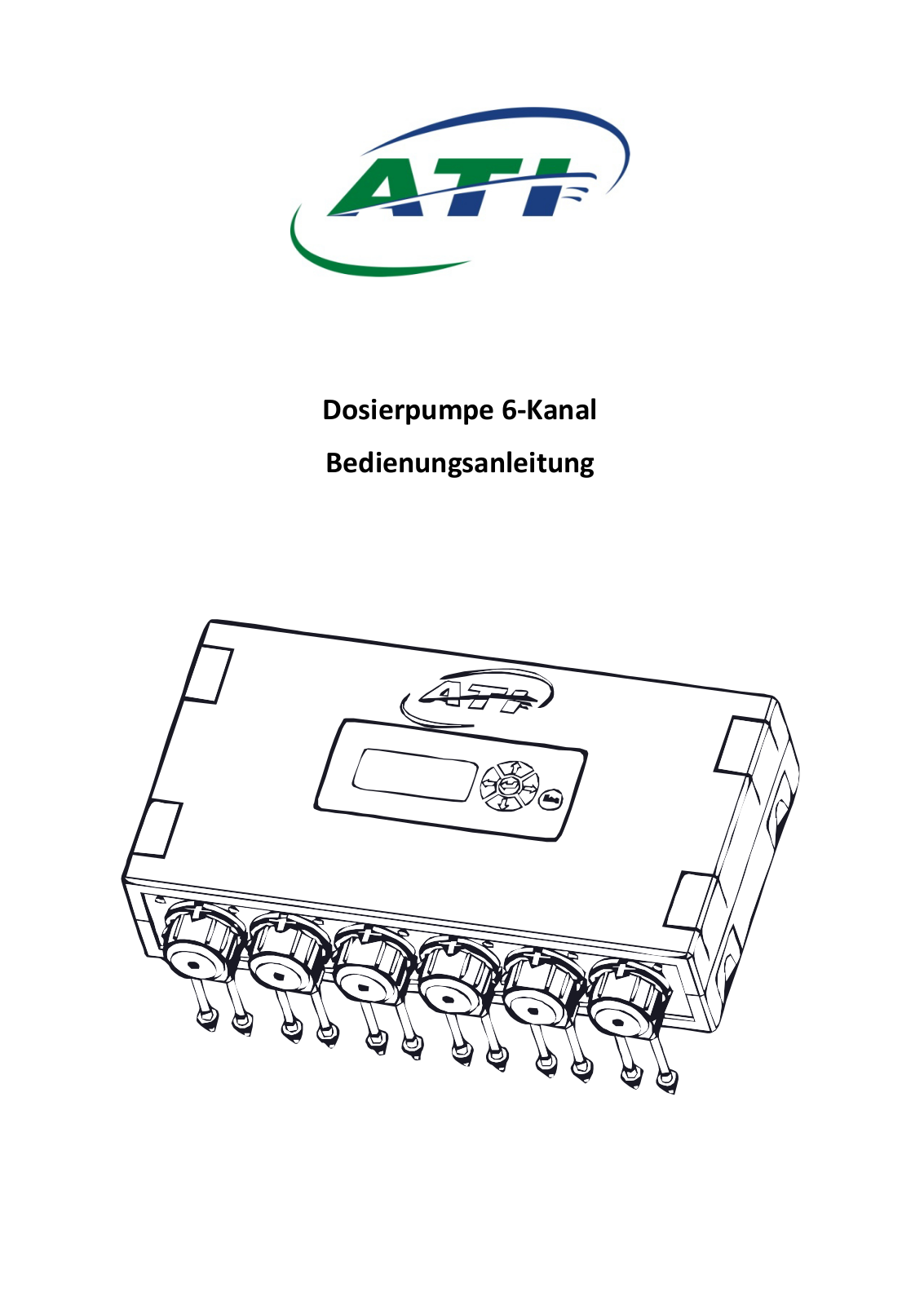 ATI Aquaristik Dosierpumpe 6-Kanal Service Manual