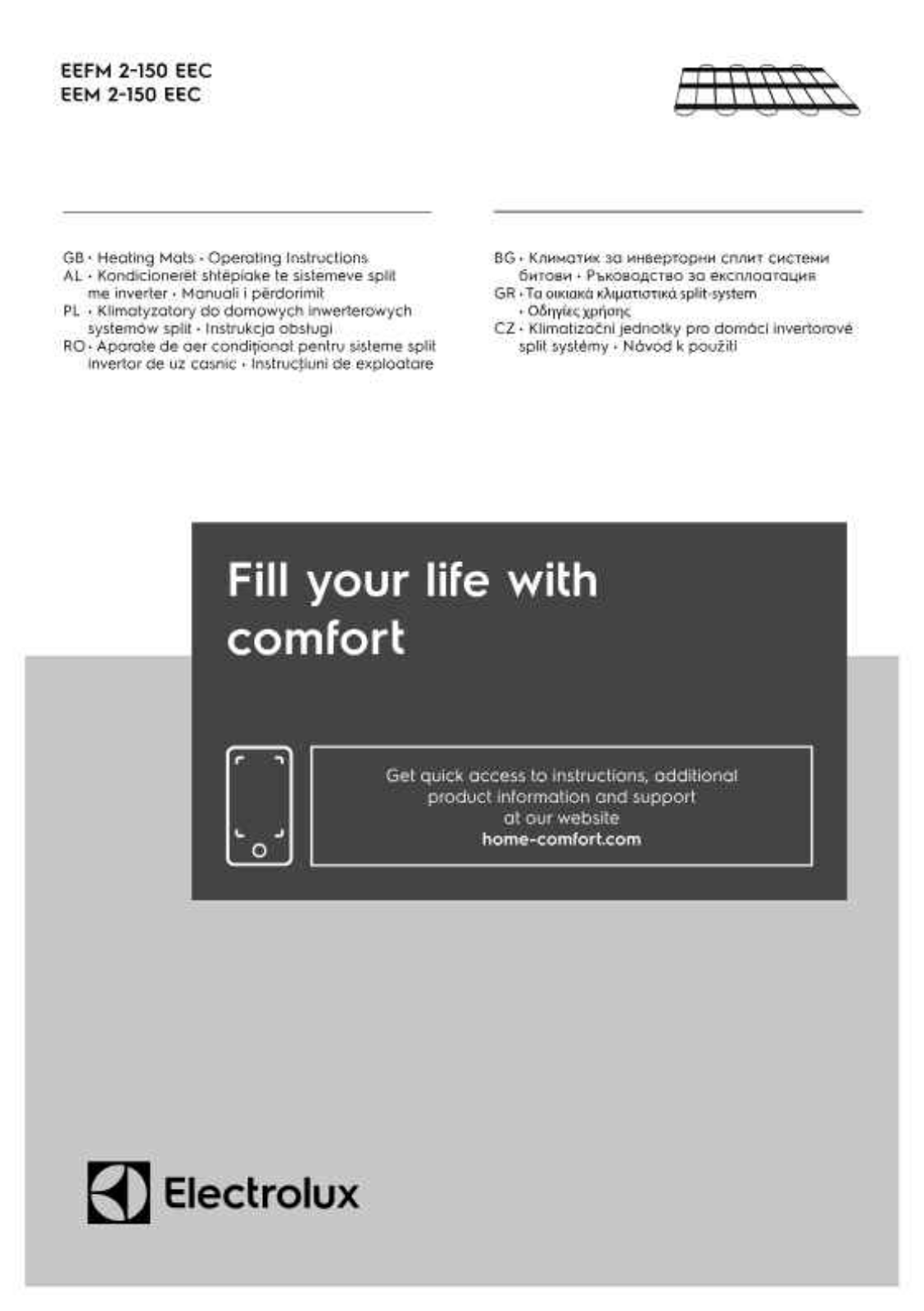 ELECTROLUX EEM 2-150 EEC, EEFM 2-150 EEC User guide - ManualMachine.com