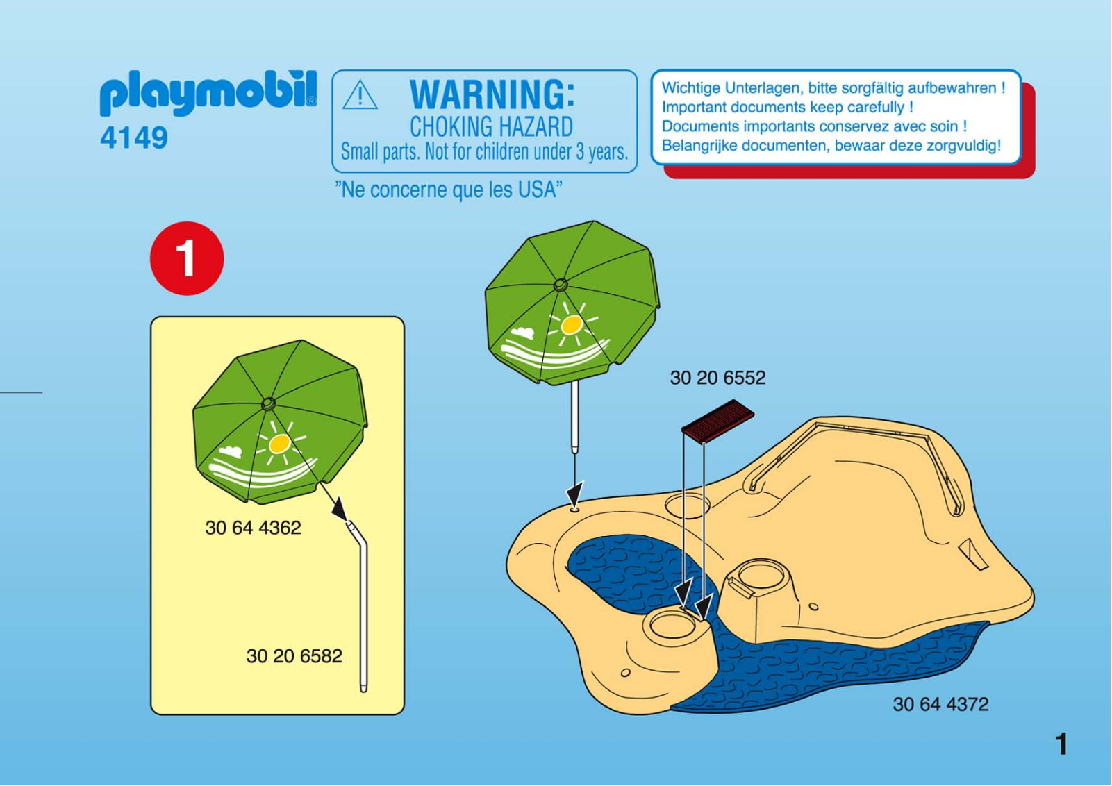 Playmobil 4149 Instructions