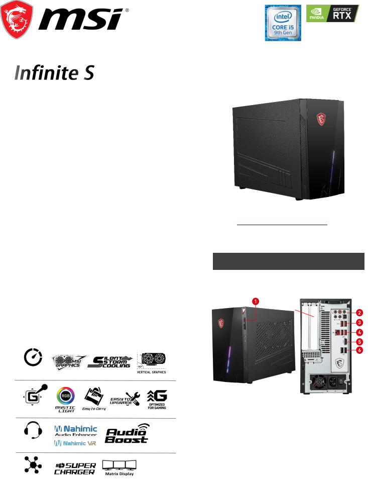 MSI Infinite S 9SC-072 Service Manual