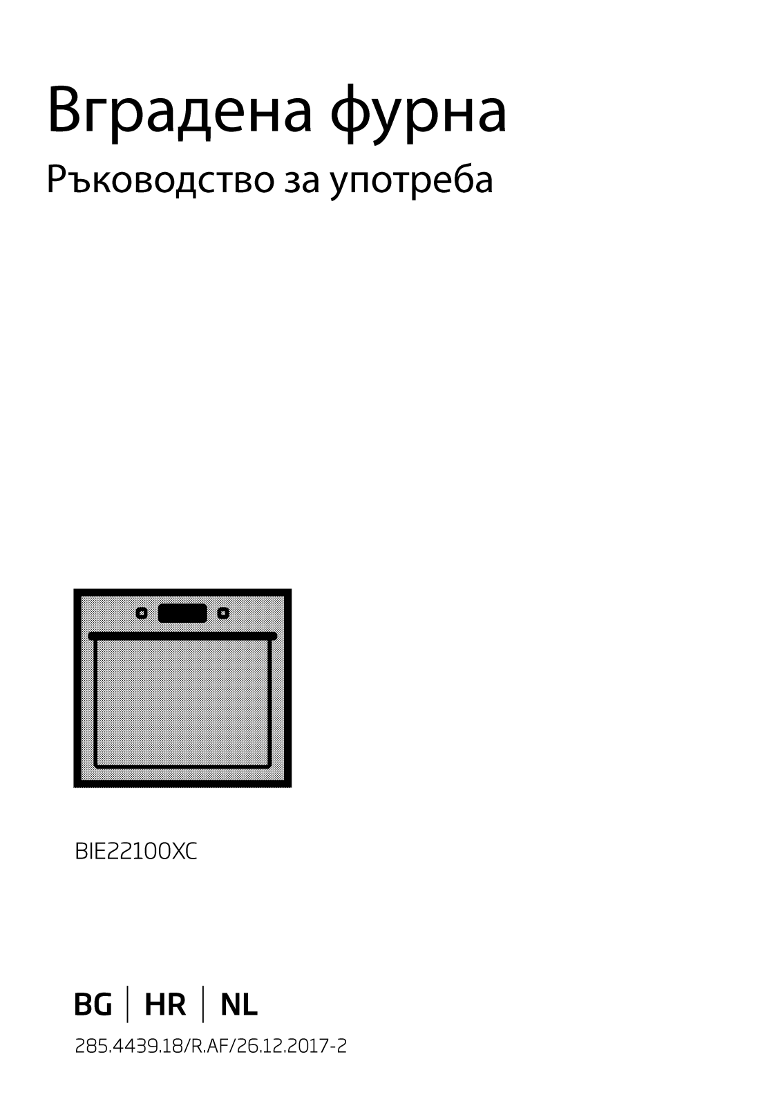 Beko BIE22100XC User manual