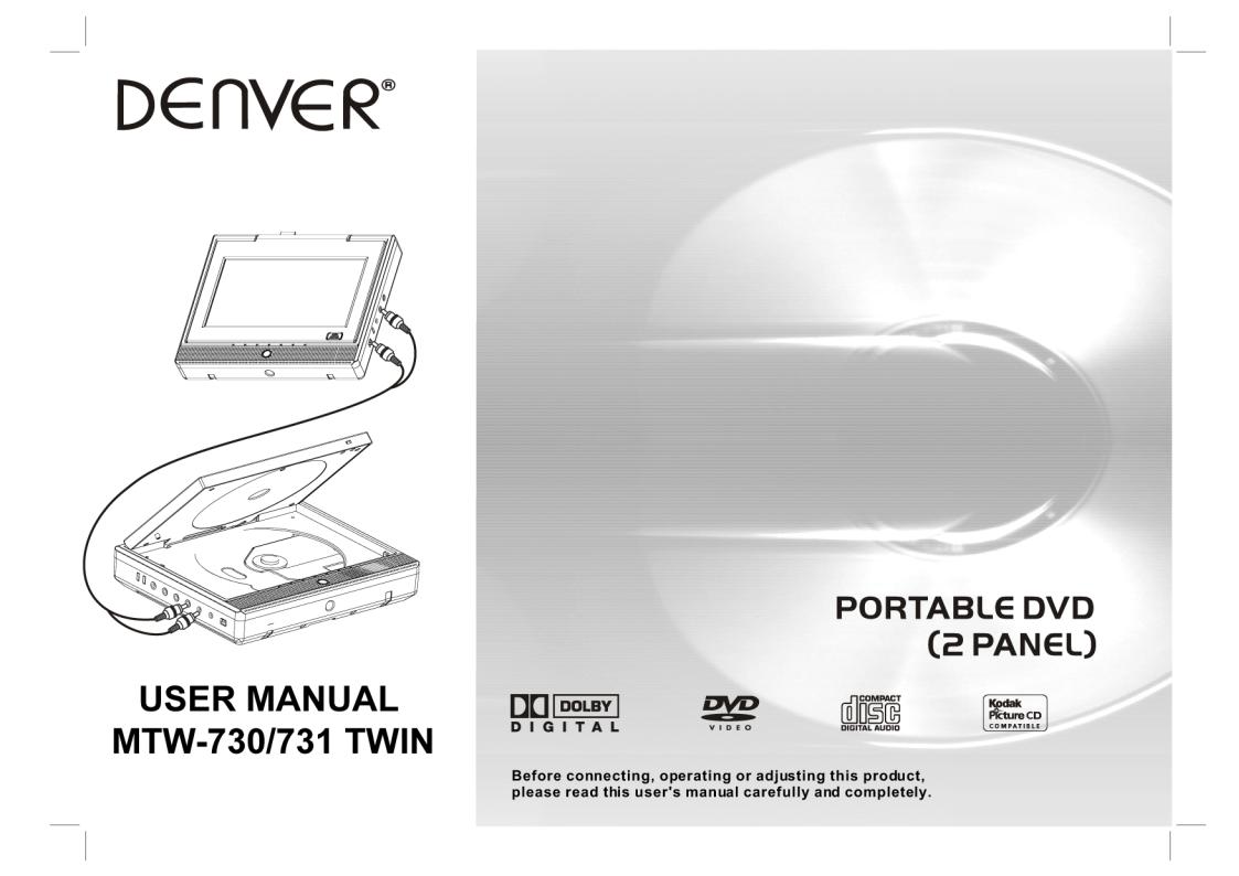 Denver MTW-731TWIN User Manual