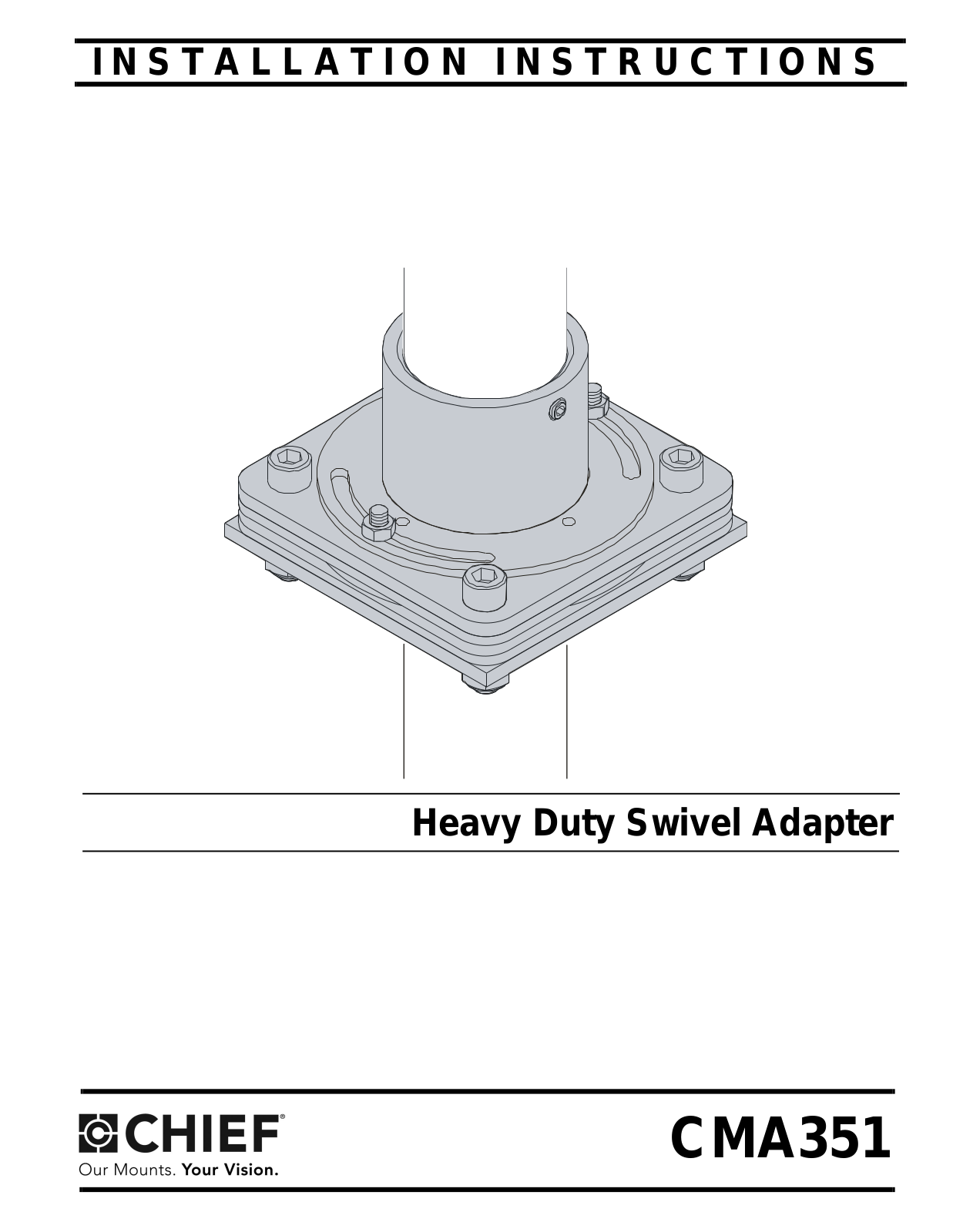 Chief CMA351 User Manual