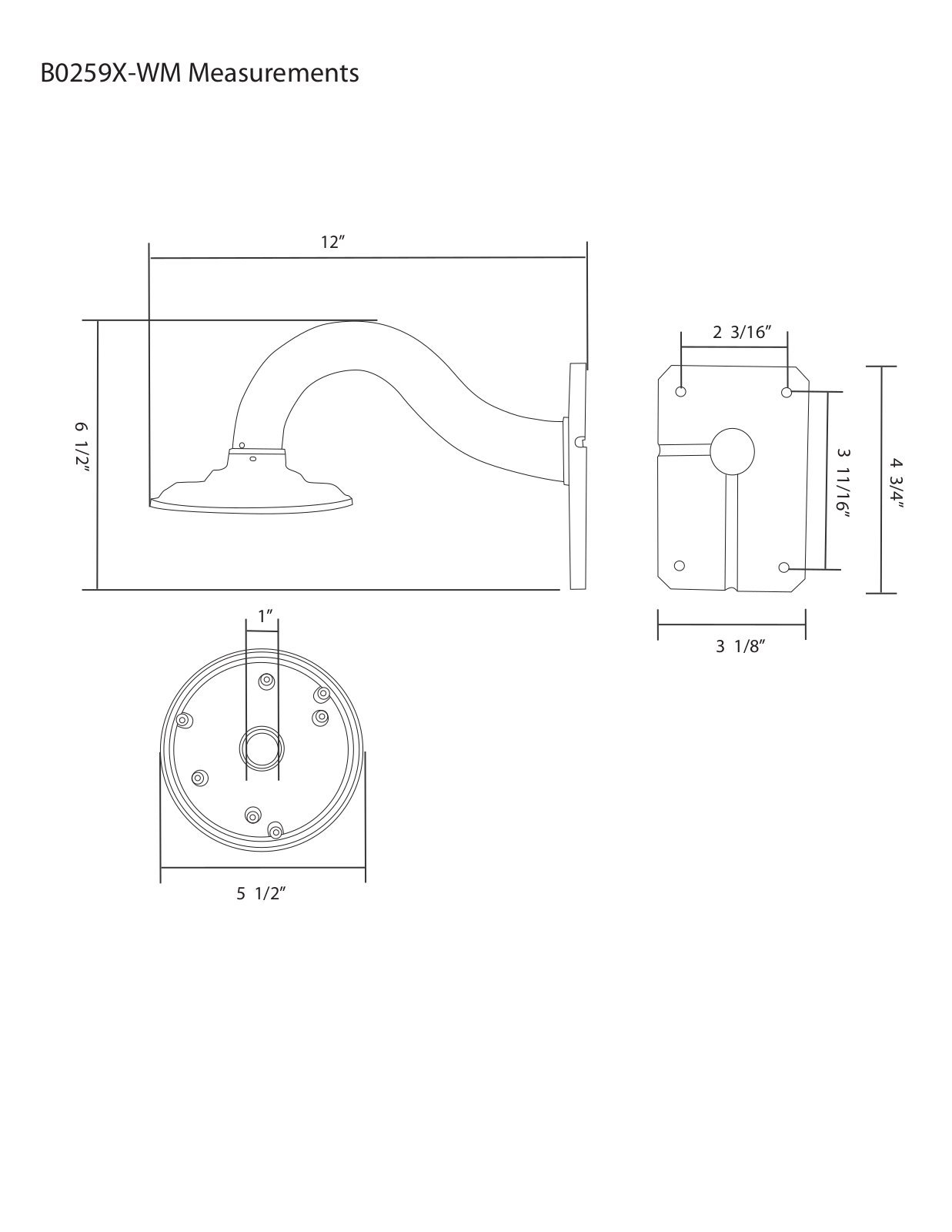 COP-USA B0259X-WM Specsheet