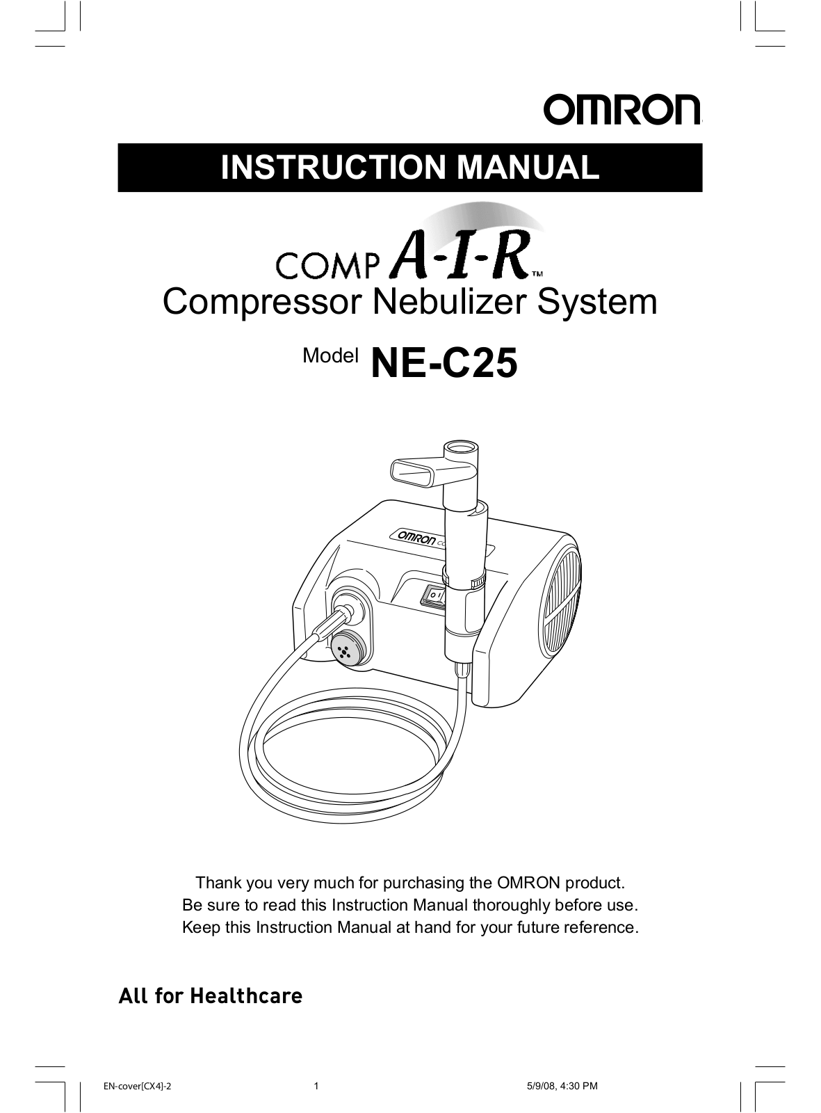 Omron NE-C25 User Manual