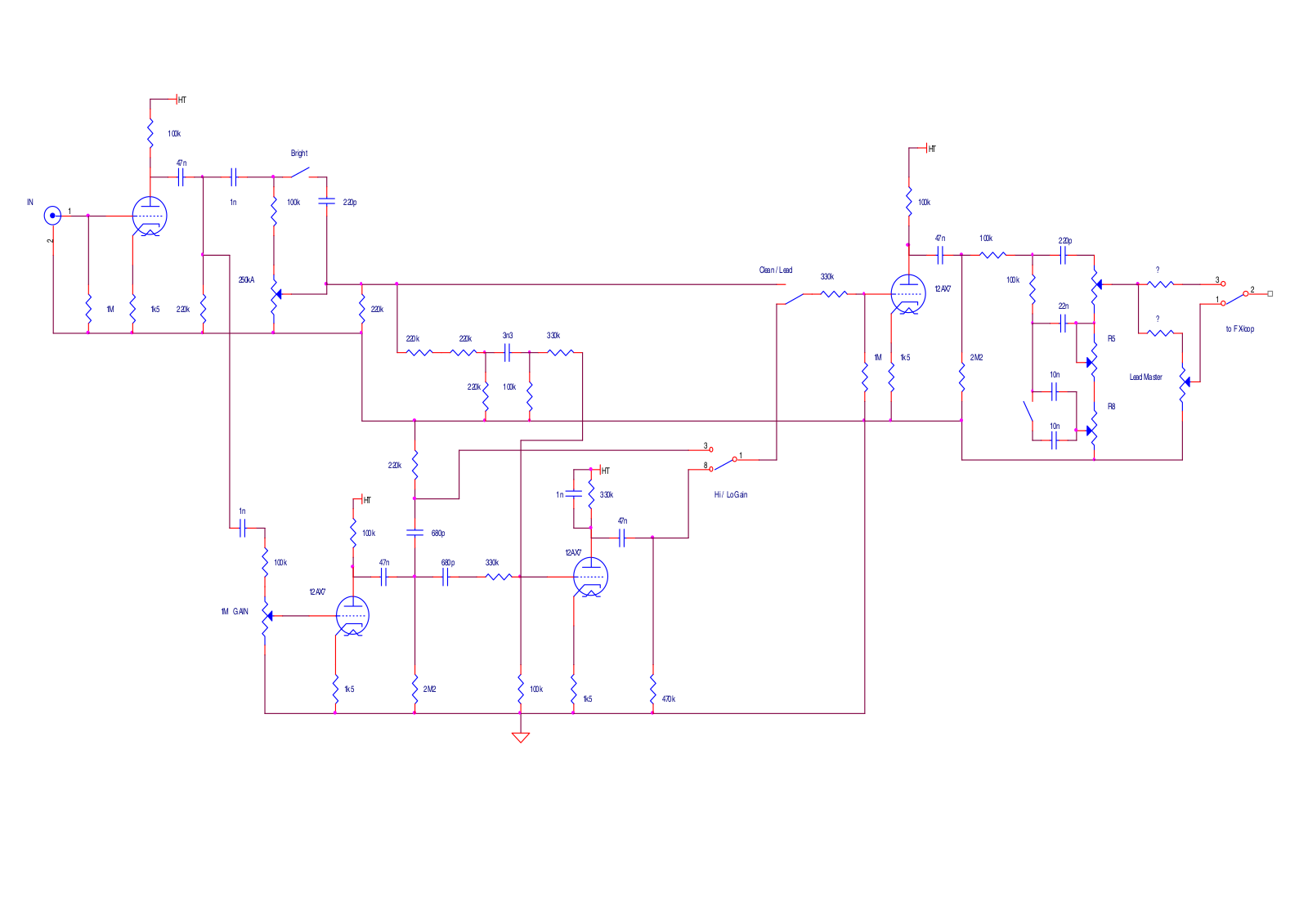 Engl rb100 schematic