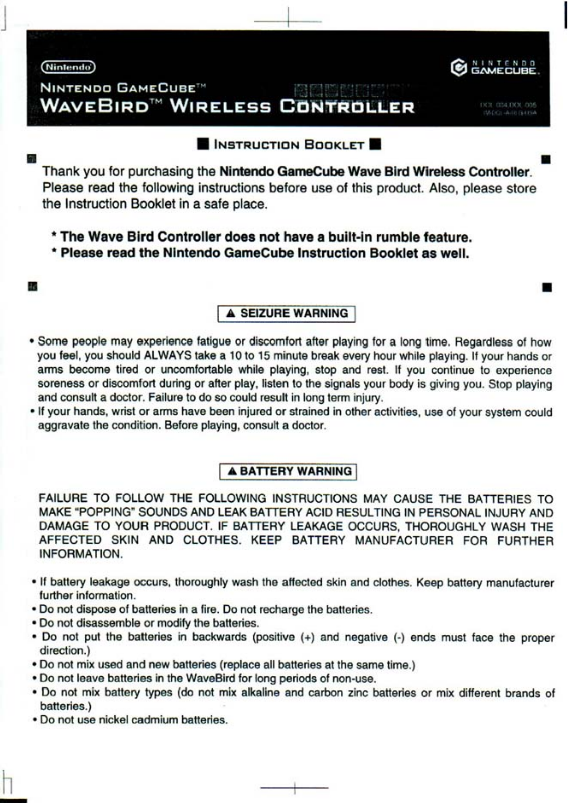 Mitsumi Electric Co DOLAW Users manual