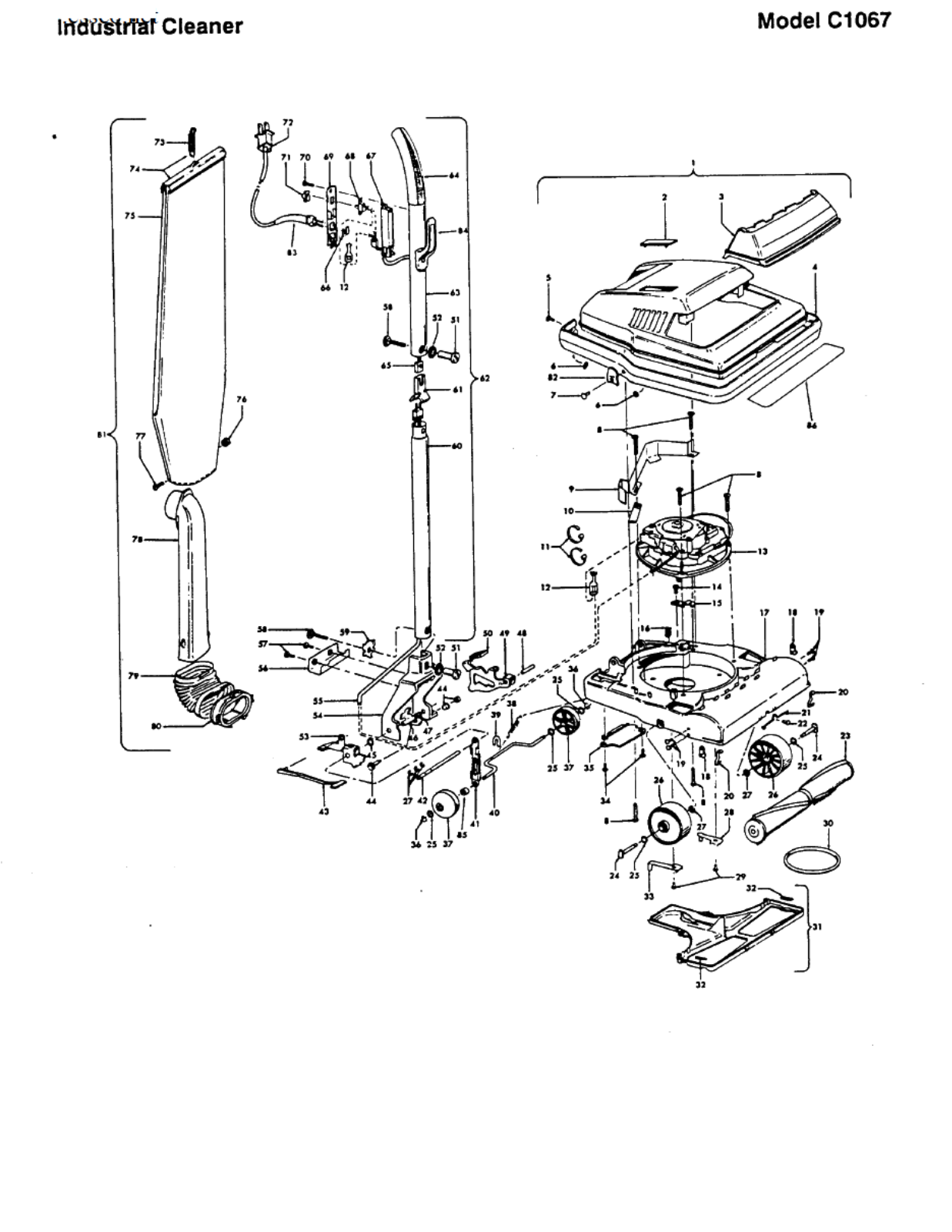 Hoover C1067 Owner's Manual