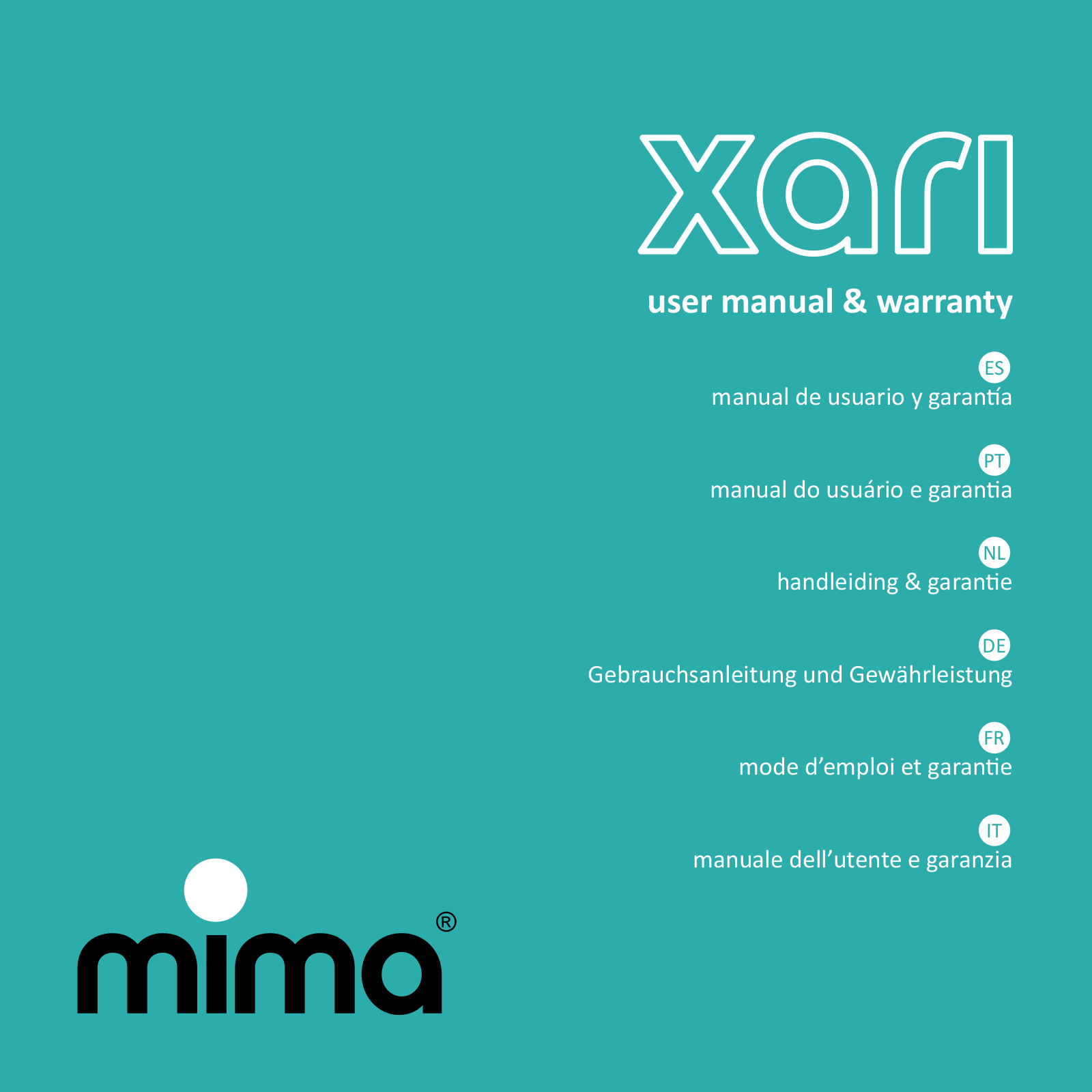 Mima Xari User Manual