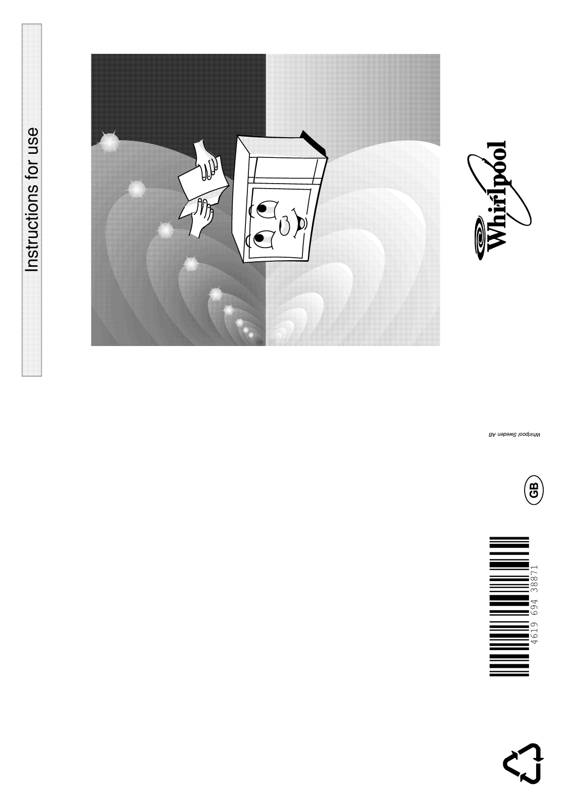 Whirlpool MT 66/WH INSTRUCTION FOR USE