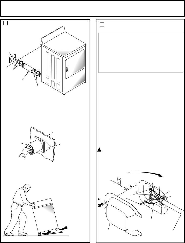 GE Electric Dryer Installation Instructions