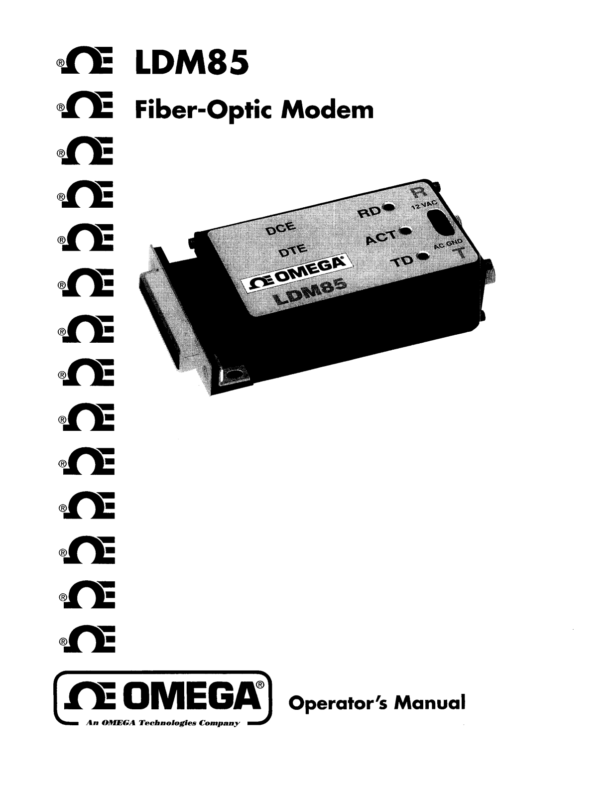 Omega LDM85 User guide - ManualMachine.com