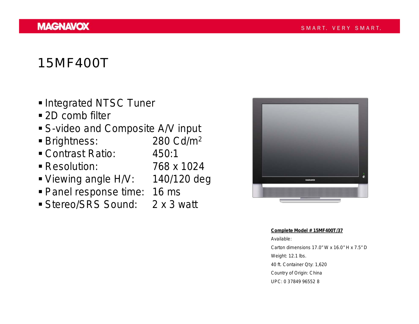 Philips 15MF400T/37B leaflet - ManualMachine.com