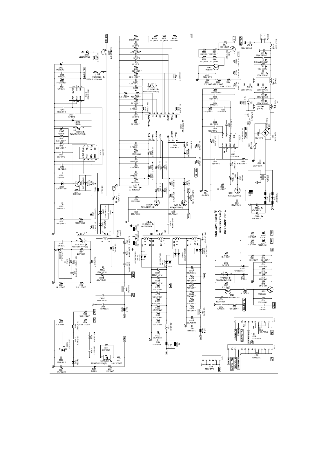 Delta DPS-185MP Schematic