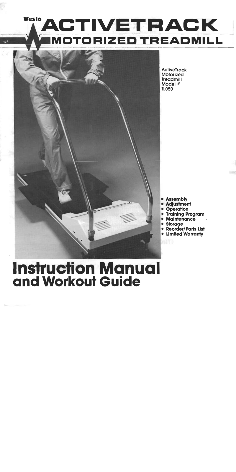 Weslo TL050 Owner's Manual