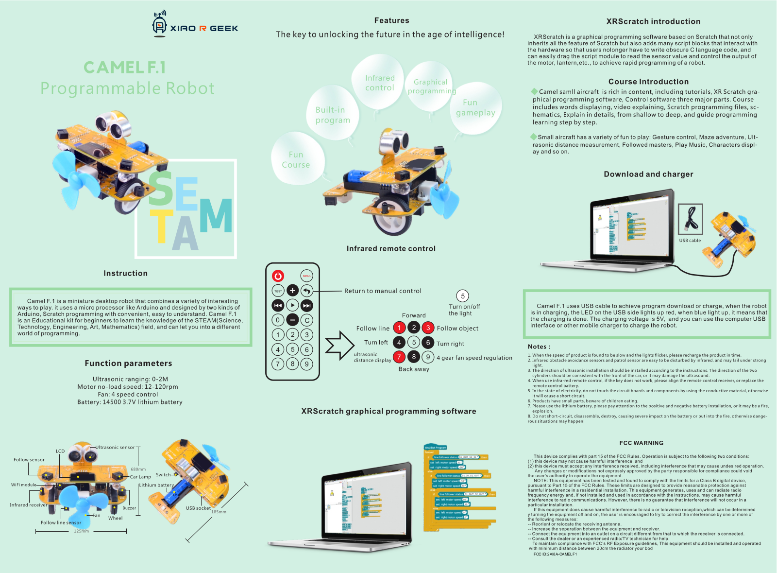 Xiao R Geek Technology CAMELF1 User Manual