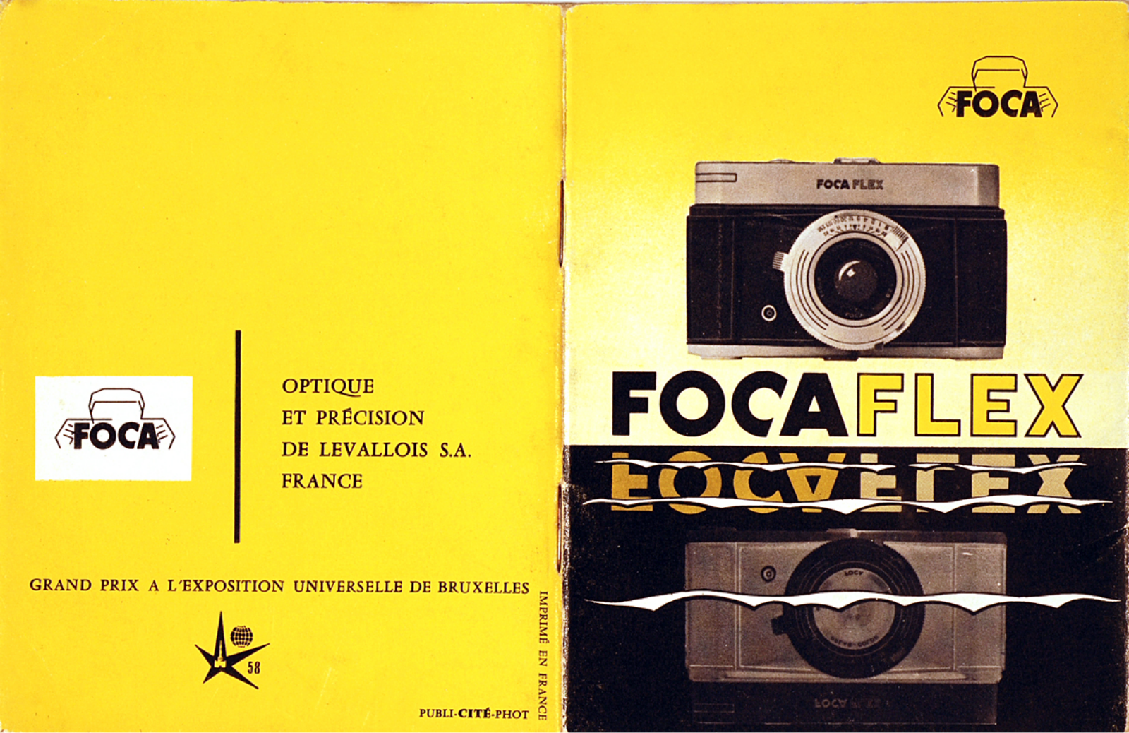 FOCA Focaflex Instruction Manual