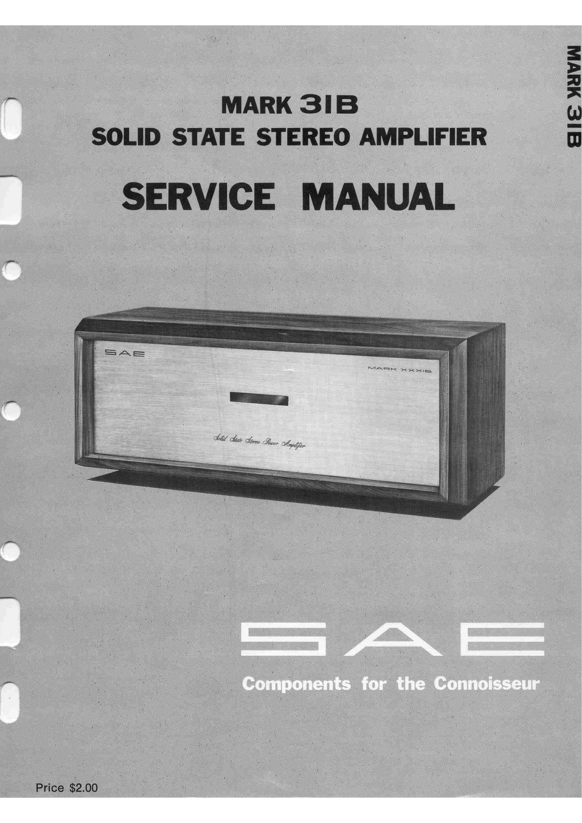 SAE Mark 31-B Service manual