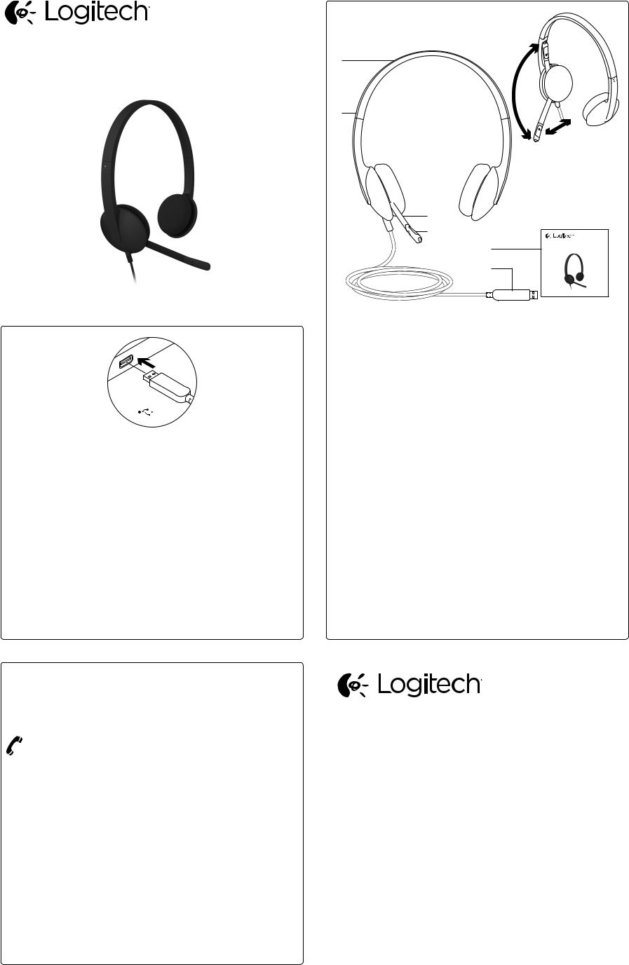 Logitech A-00044 Quick Start Manual