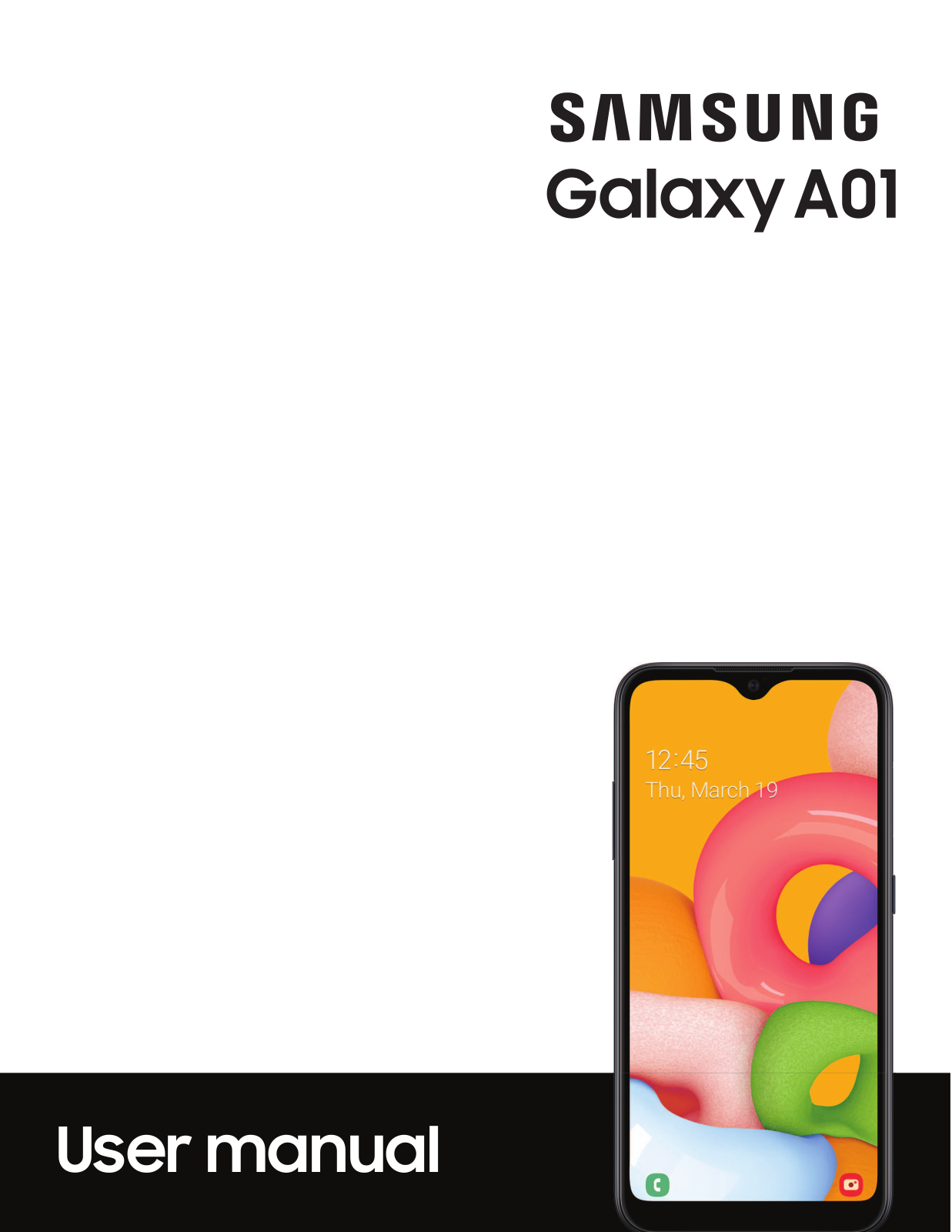 Samsung Galaxy A01 User Manual