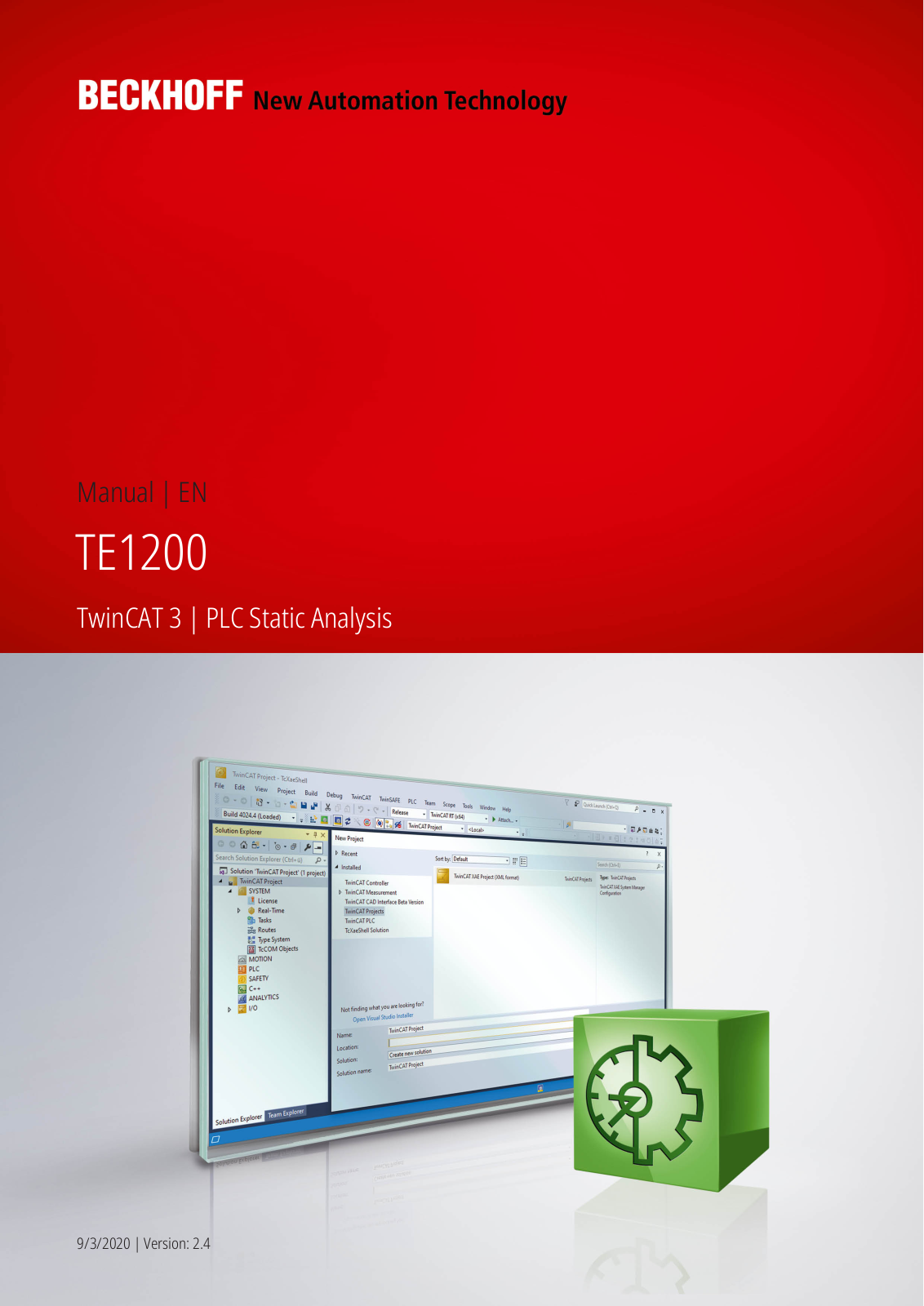 Beckhoff TE1200 User Manual