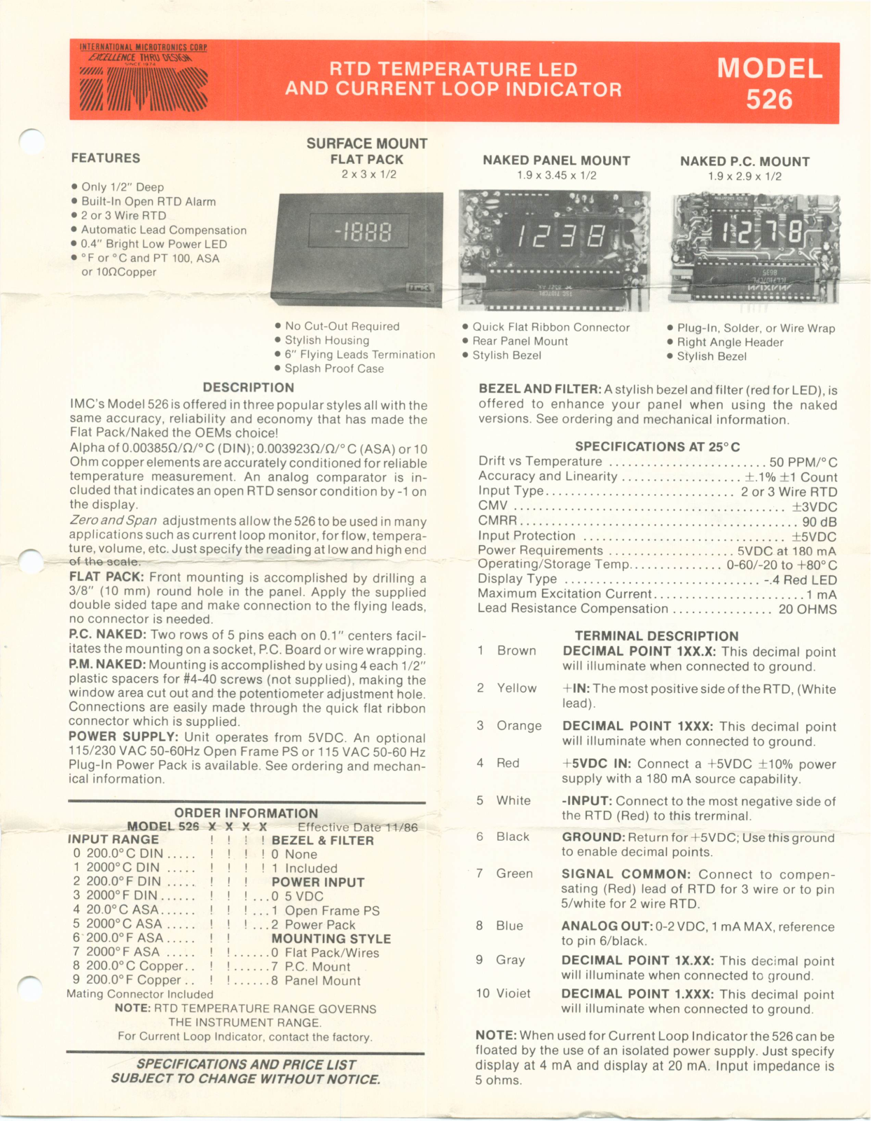 IMC 526 schematic