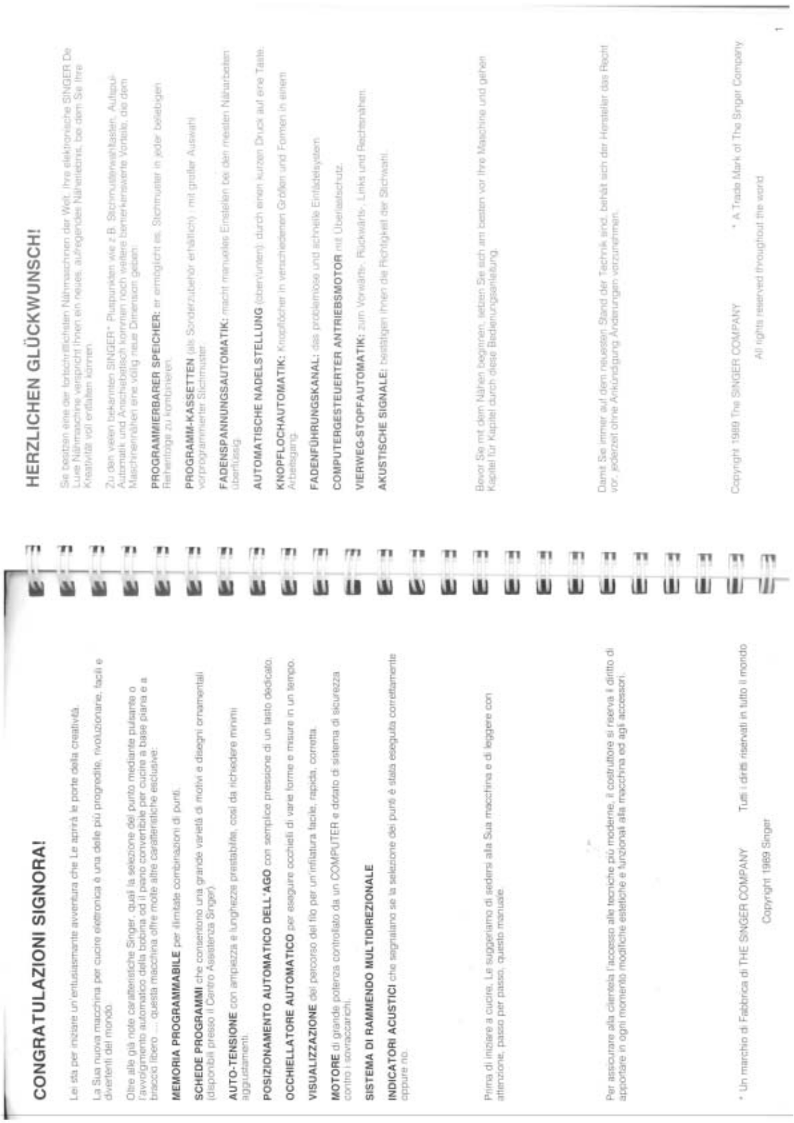 Singer 6269 User Manual