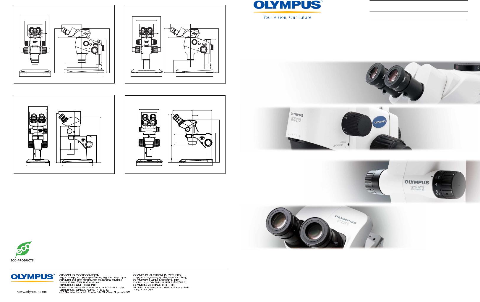 Olympus SZ51, SZX16, SZX10, SZ61, SZX7 User Manual