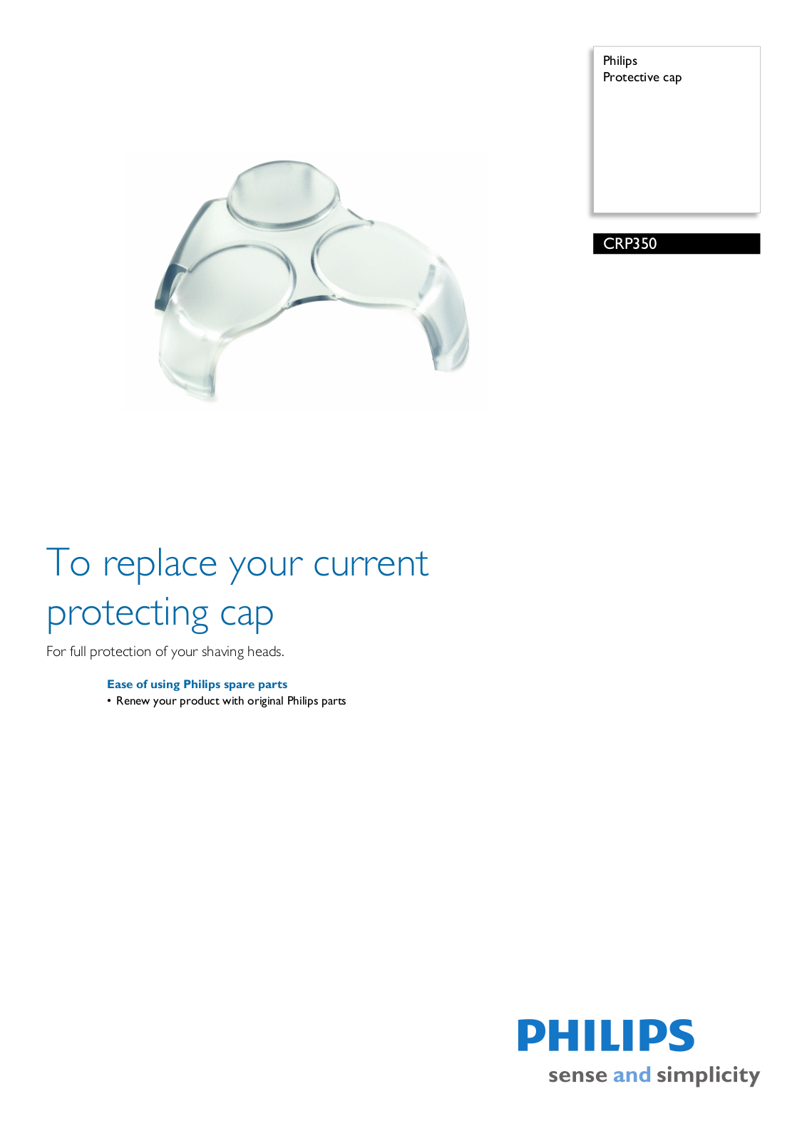 Philips CRP350 User Manual