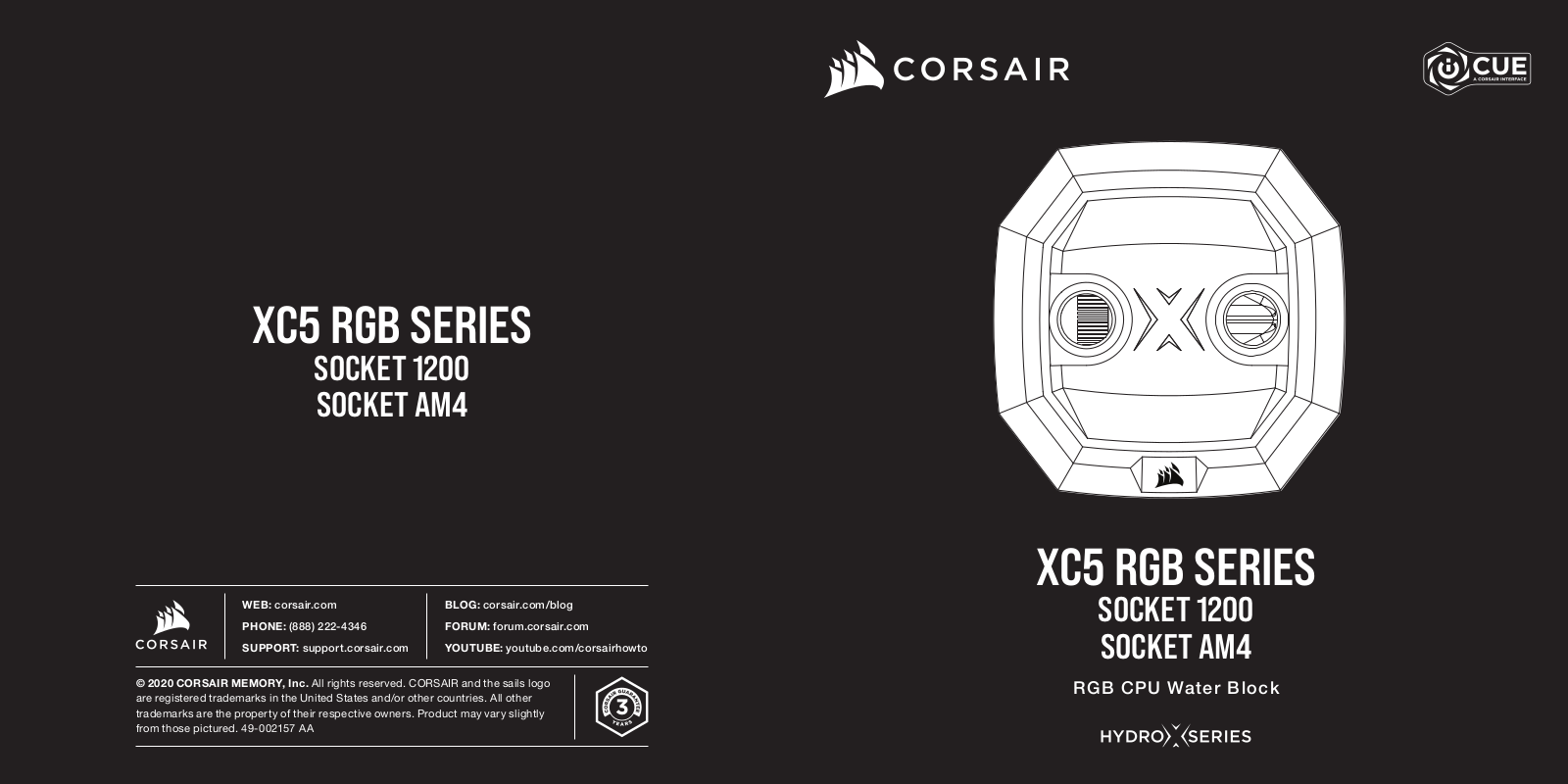 Corsair CX-9010011-WW Service Manual