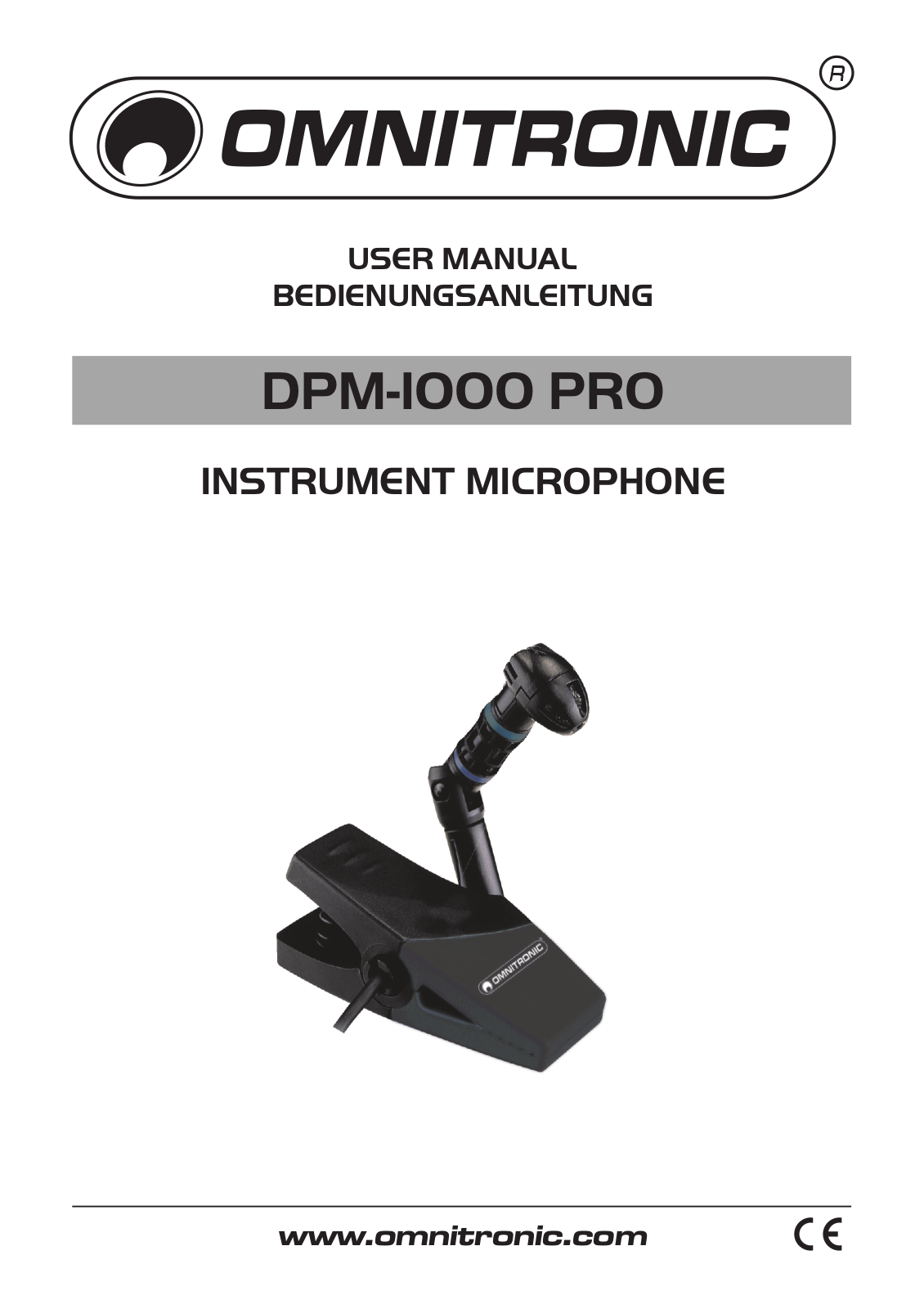 Omnitronic DPM-1000 PRO User Manual