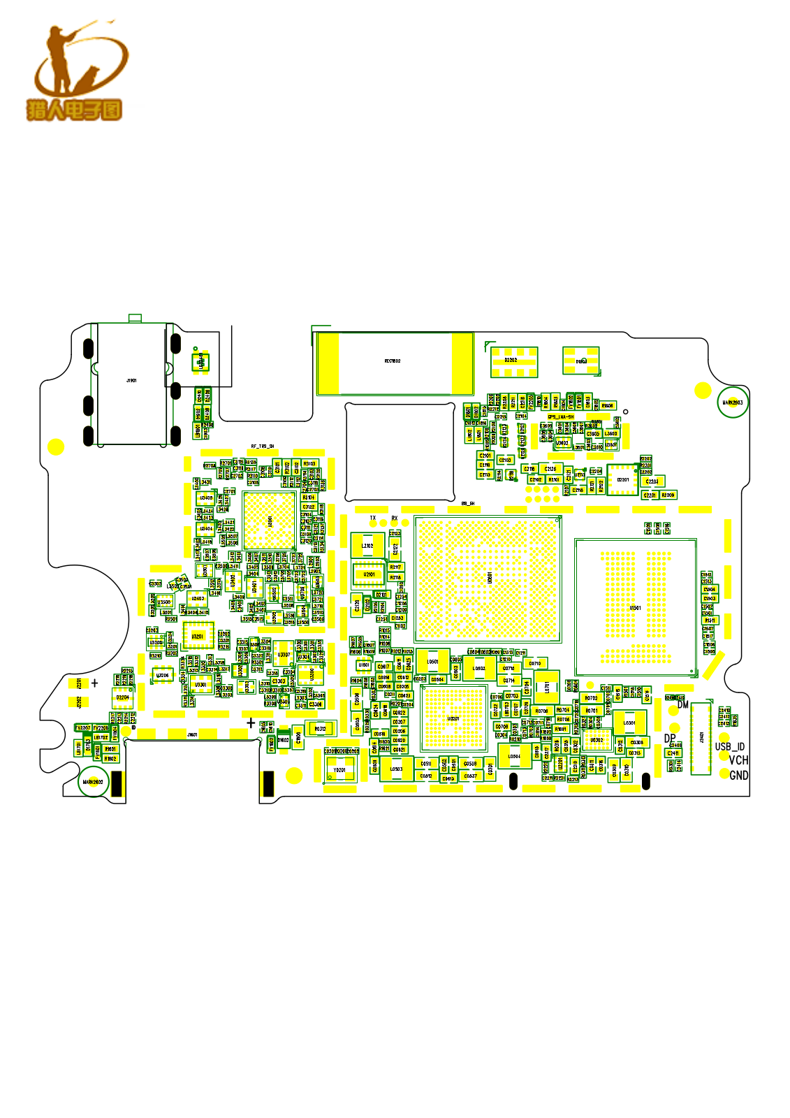 Xiaomi RedMi Note 4G Schematic Bottom