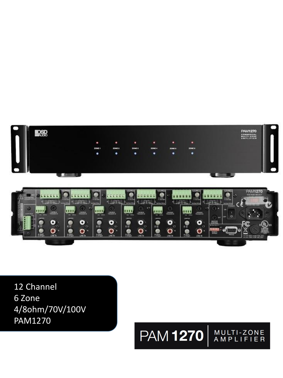 Osd audio PAM1270 User Manual