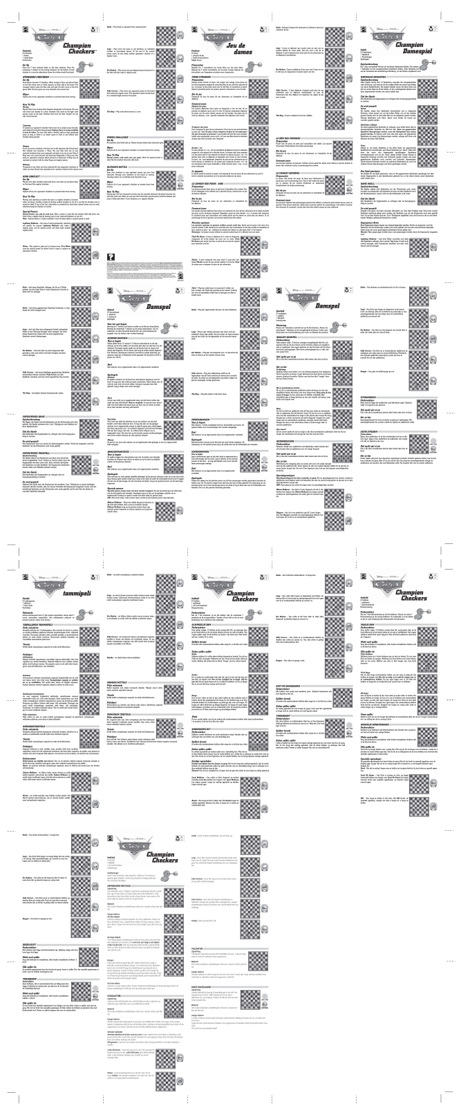 Fisher-Price H7261 Instruction Sheet