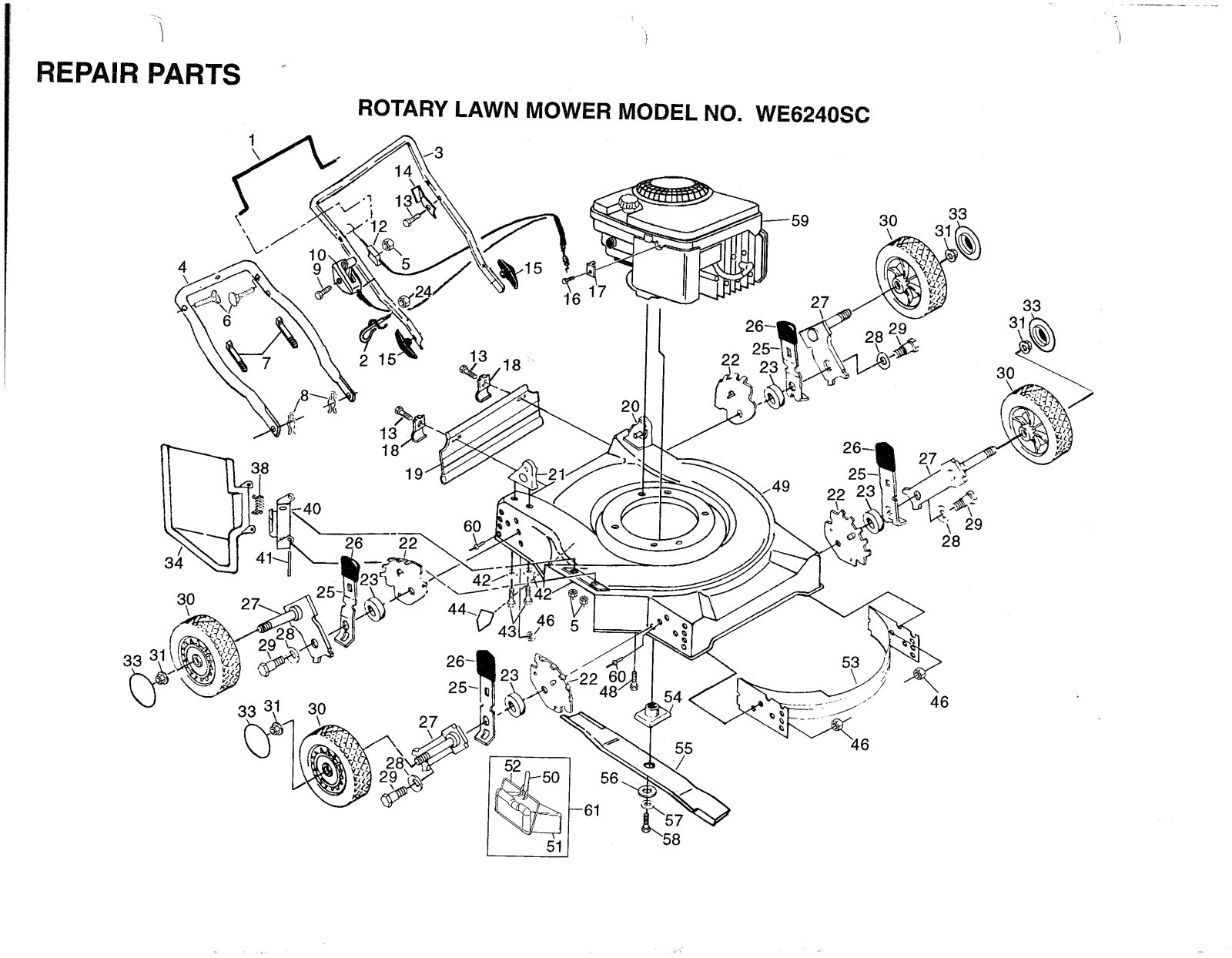 AYP WE6240SC User Manual