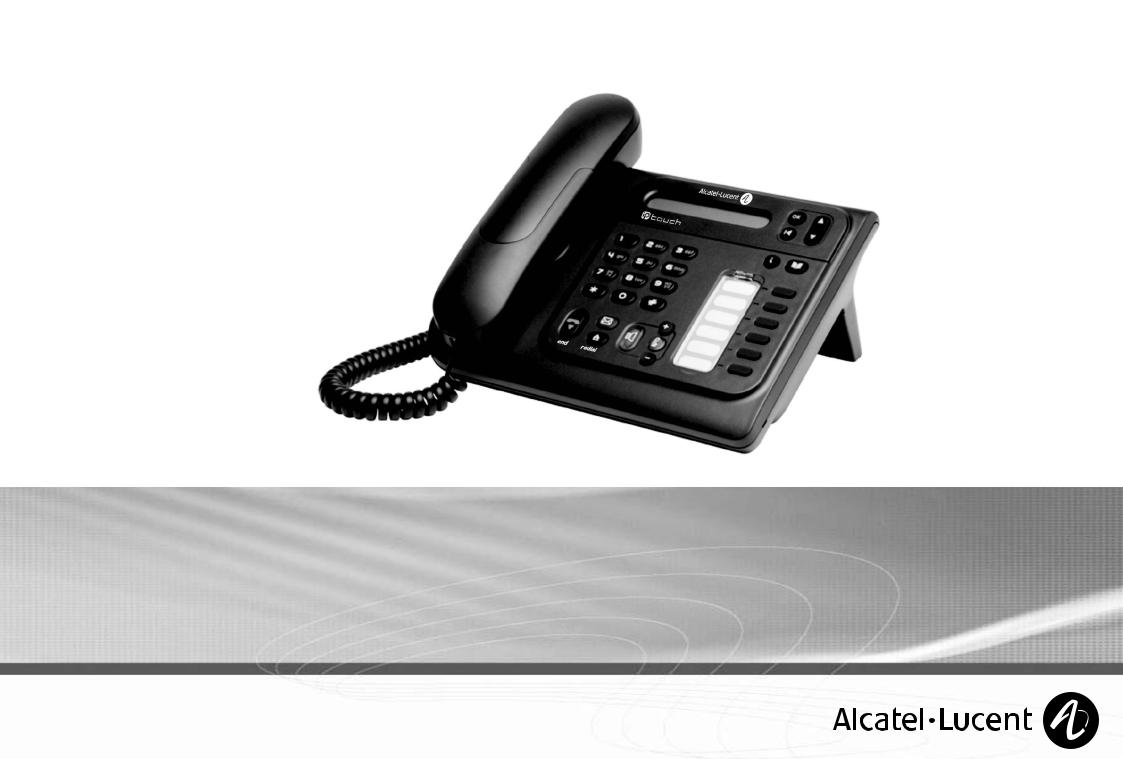 Alcatel-Lucent IP Touch 4018, 4019 Digital, IP Touch 4008 User Manual