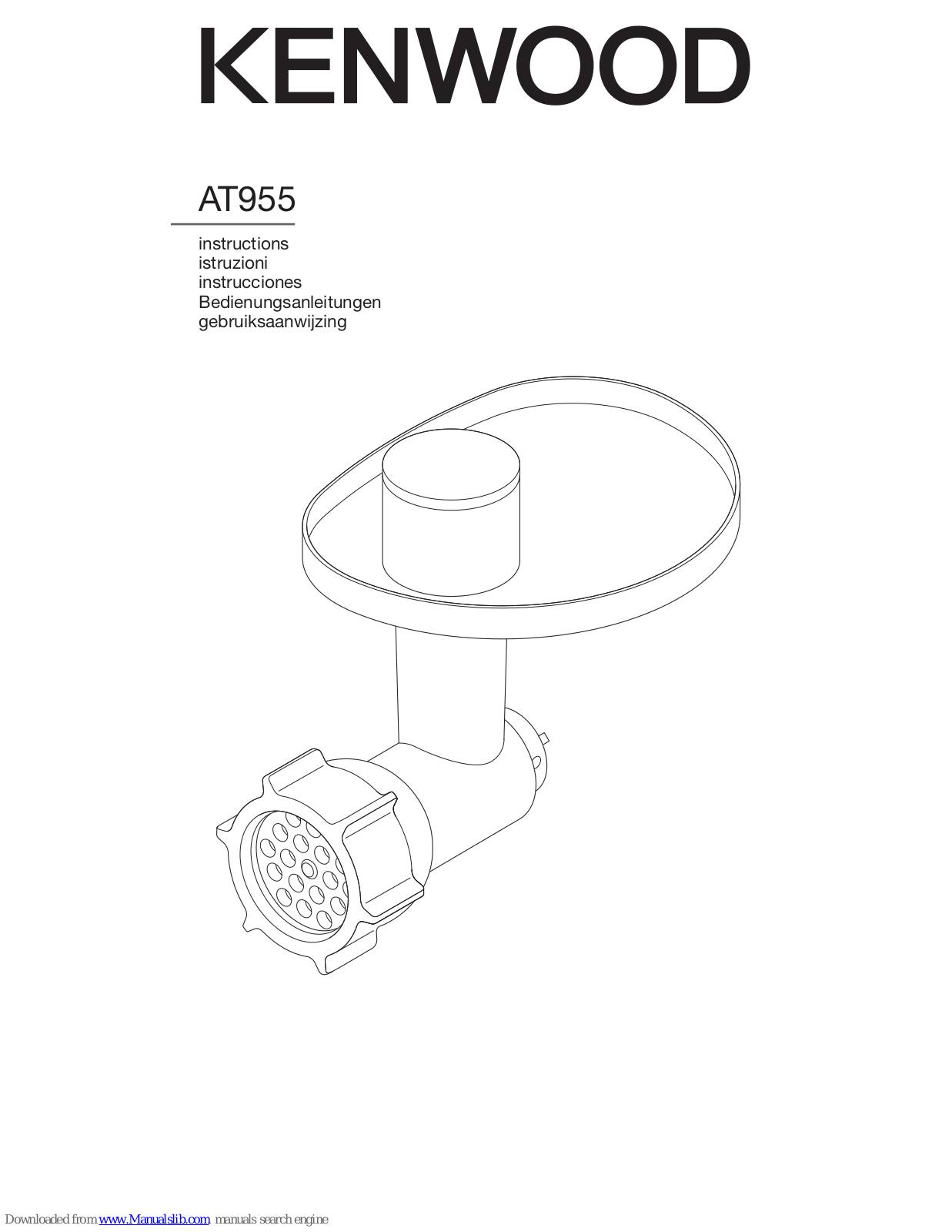 Kenwood AT955 Instructions Manual