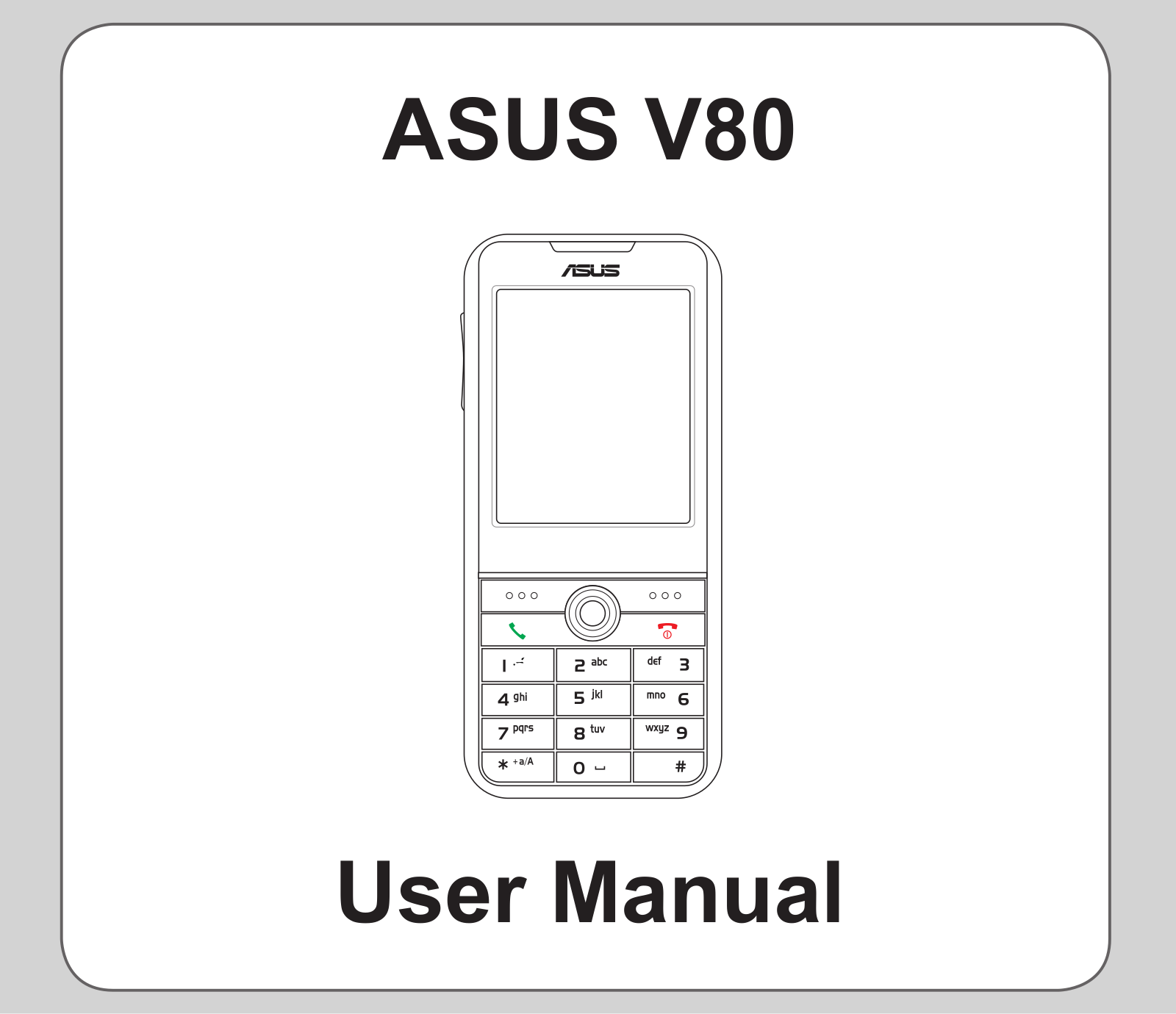 ASUS V80 User Manual