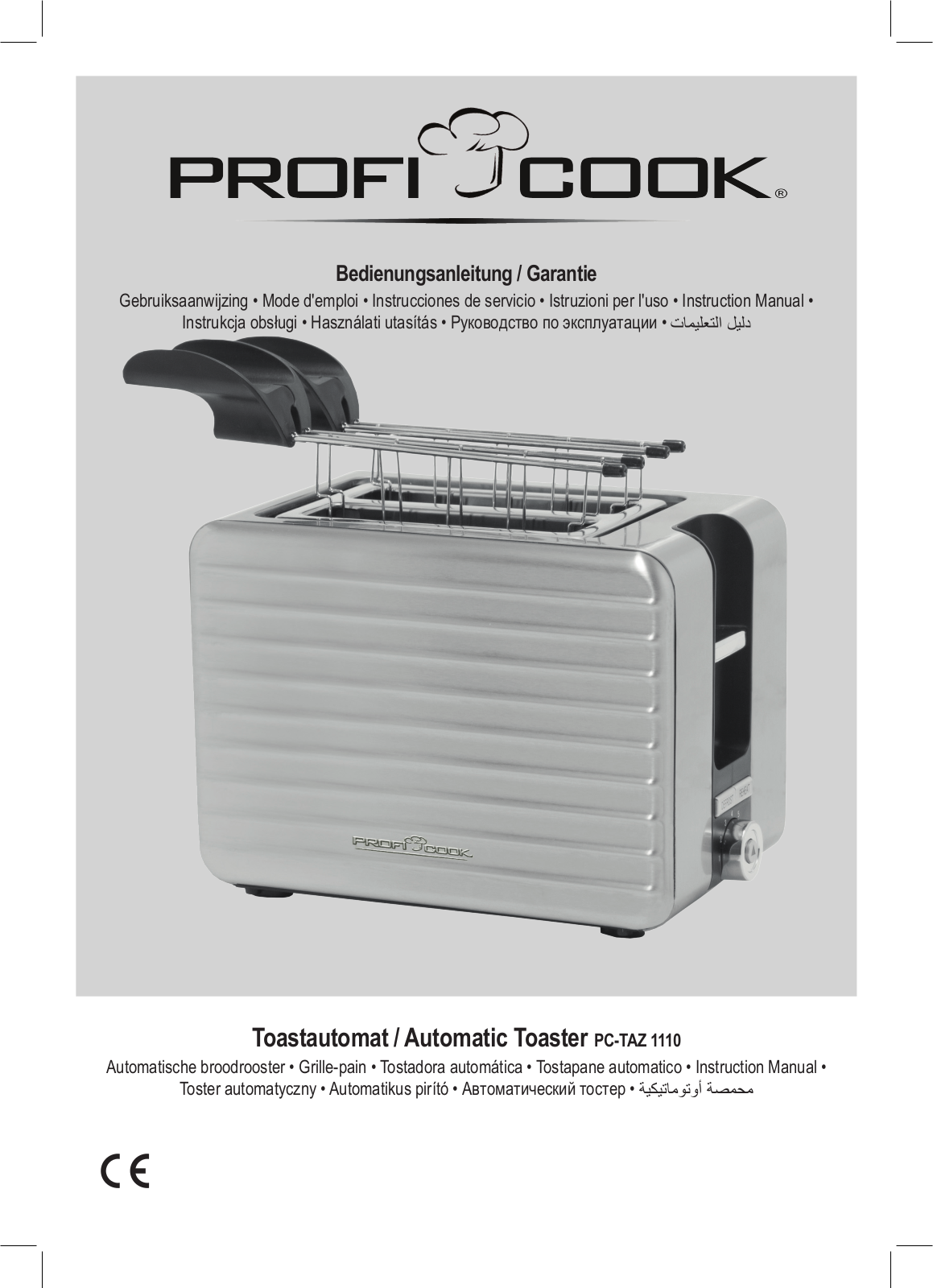 Proficook PC-TAZ 1110 User Manual