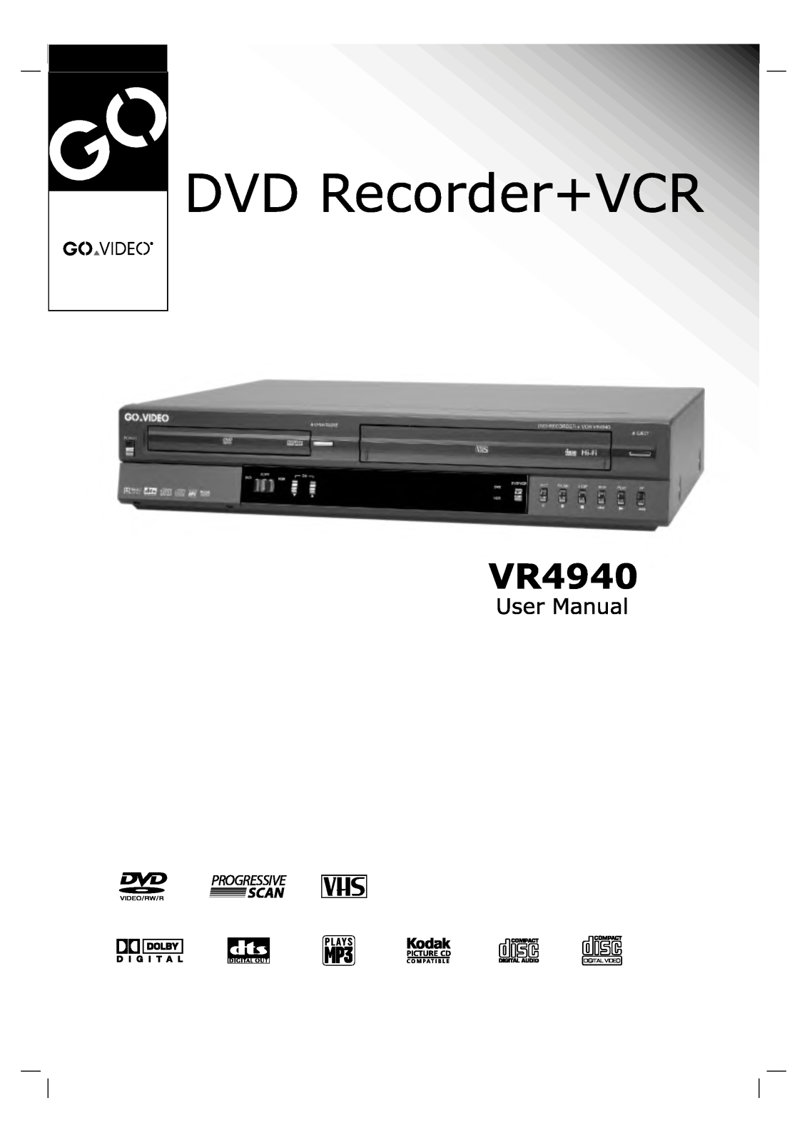 LG VR4940 User Manual