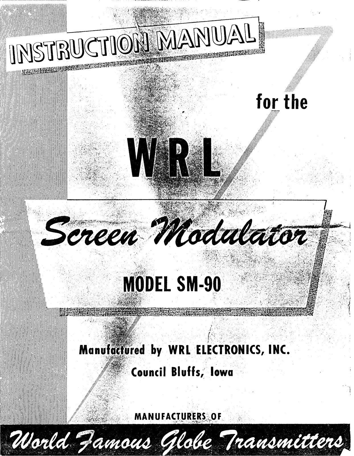 WRL Electronics SM-90 Service manual