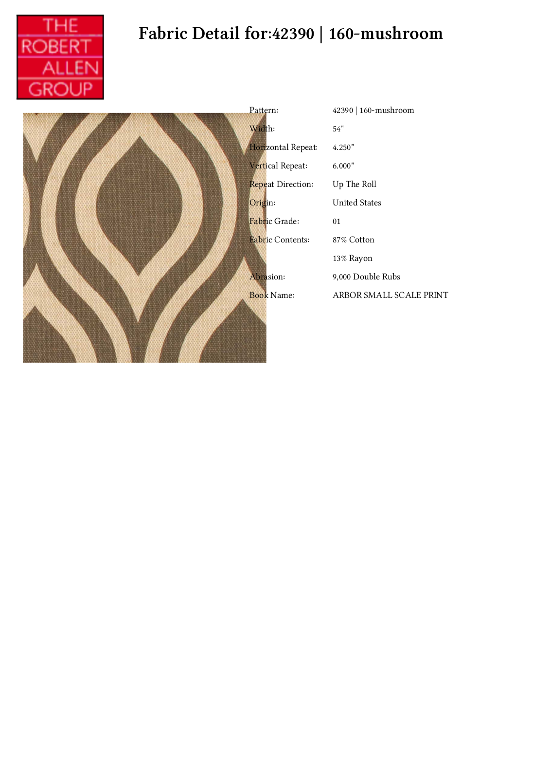 Duralee CRAL4915 Specifications - ManualMachine.com